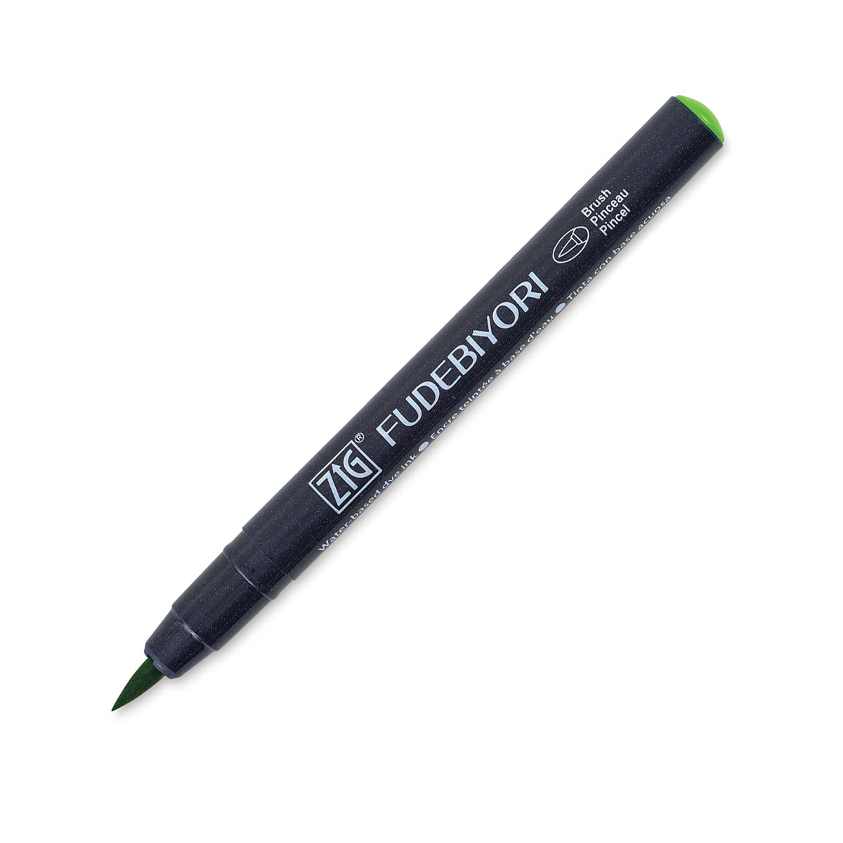 Zig Fudebiyori Brush Pen - Light Green