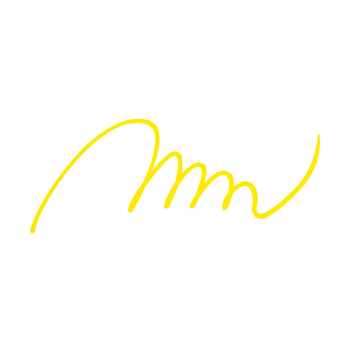 Krink K-11 Acrylic Paint Markers - Yellow swatch