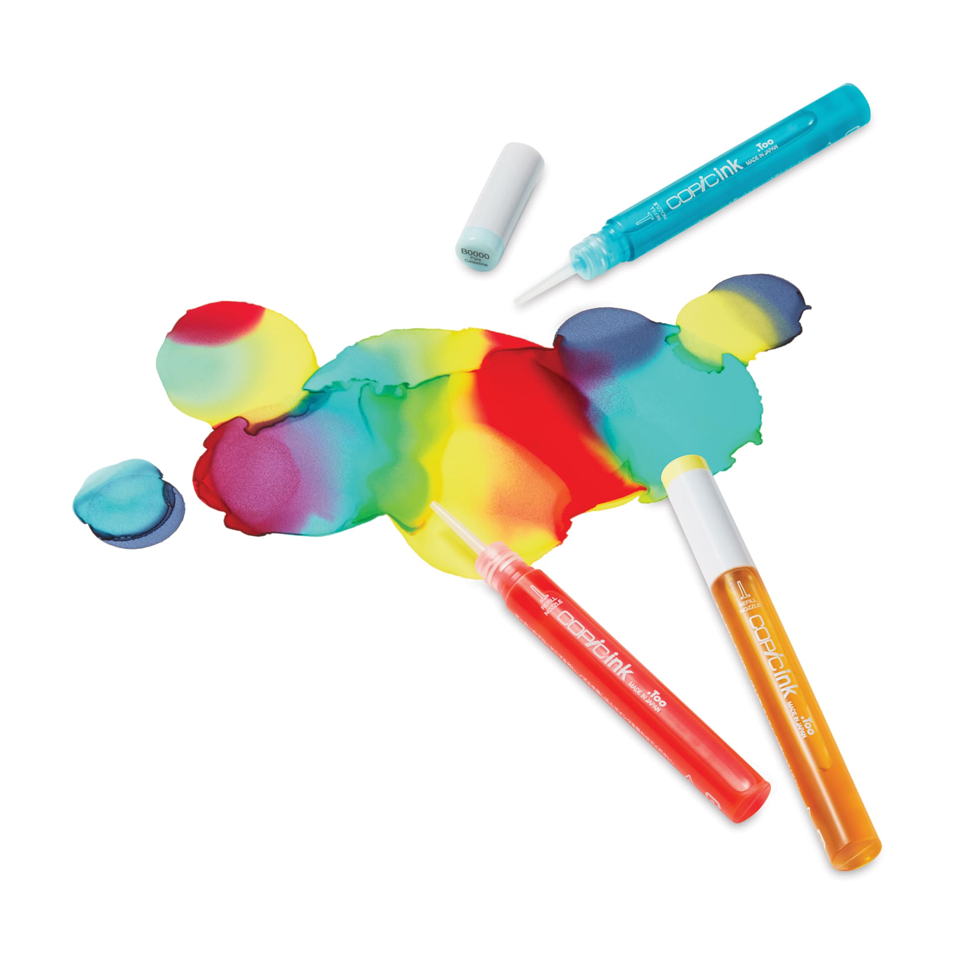 Copic Ink Refills can be used by themselves as ink. Copic Ink Refills can be used by themselves as ink.