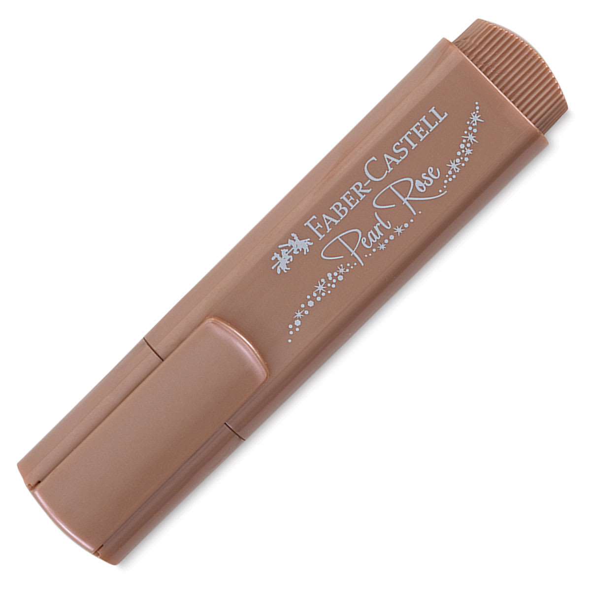 Faber-Castell Metallic Textliner - Pearl Rose Marker, capped