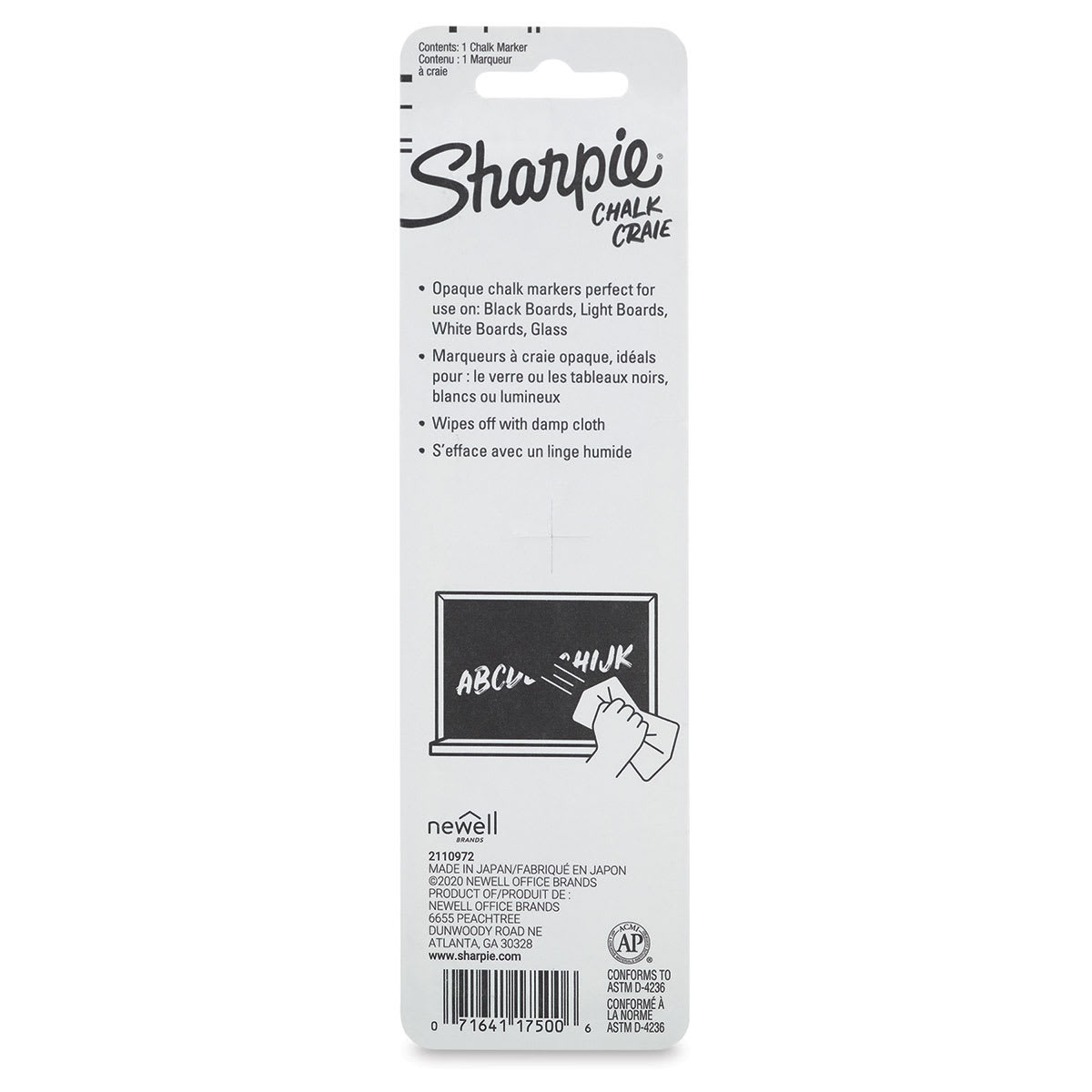 Sharpie Chalk Markers - White