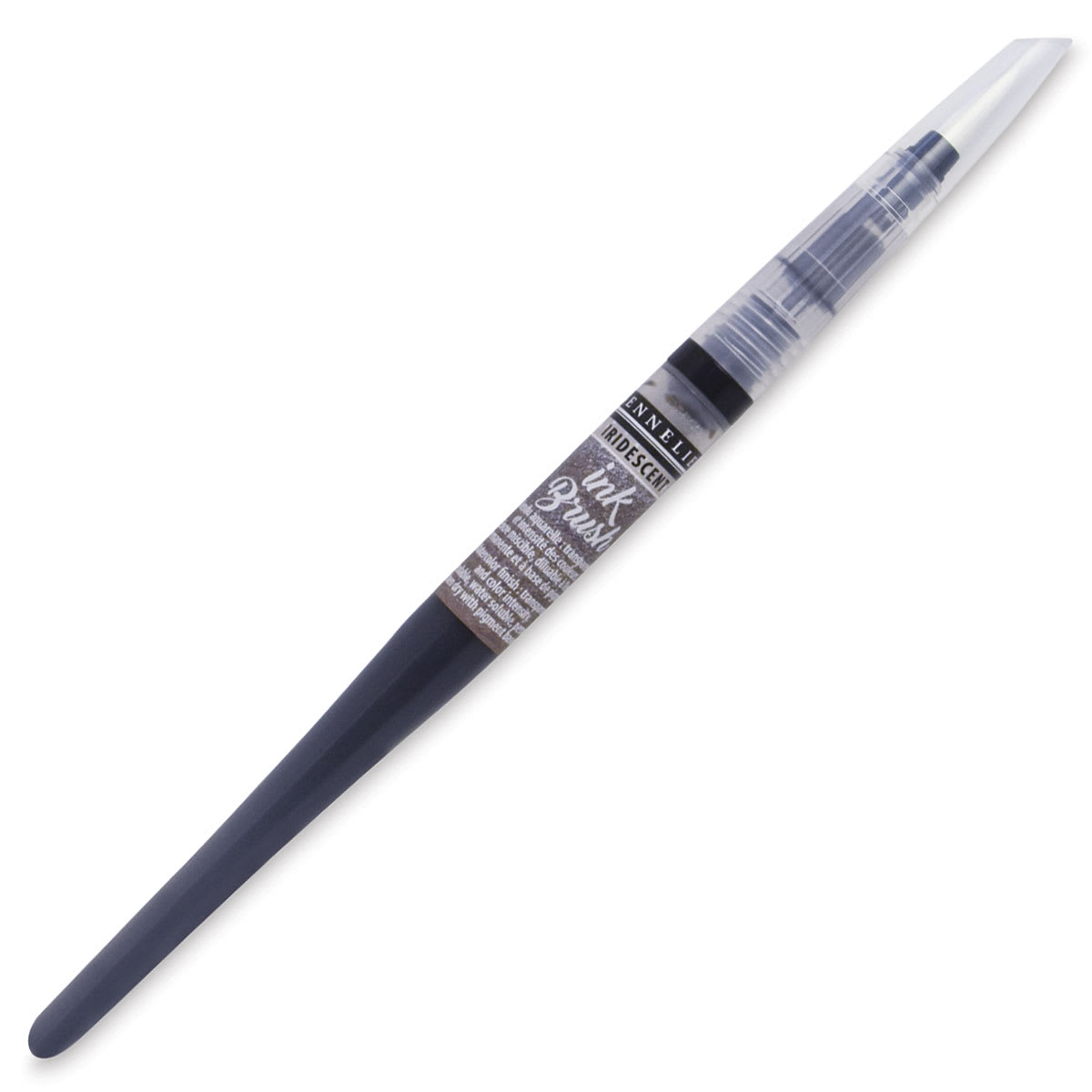 Sennelier Ink Brush - Iridescent Silver (with Cap)