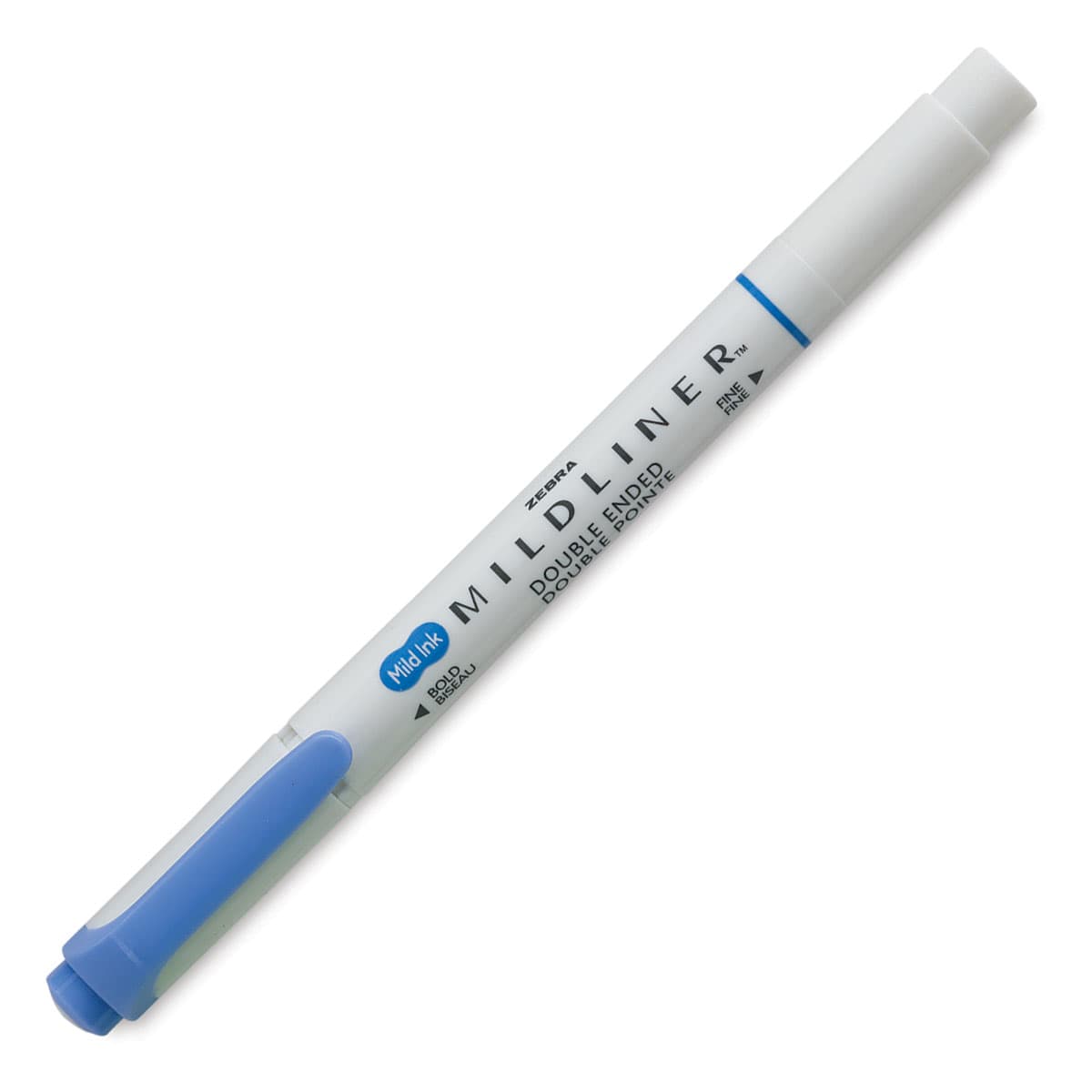 Zebra Mildliner Double Ended Creative Marker - Dark Blue