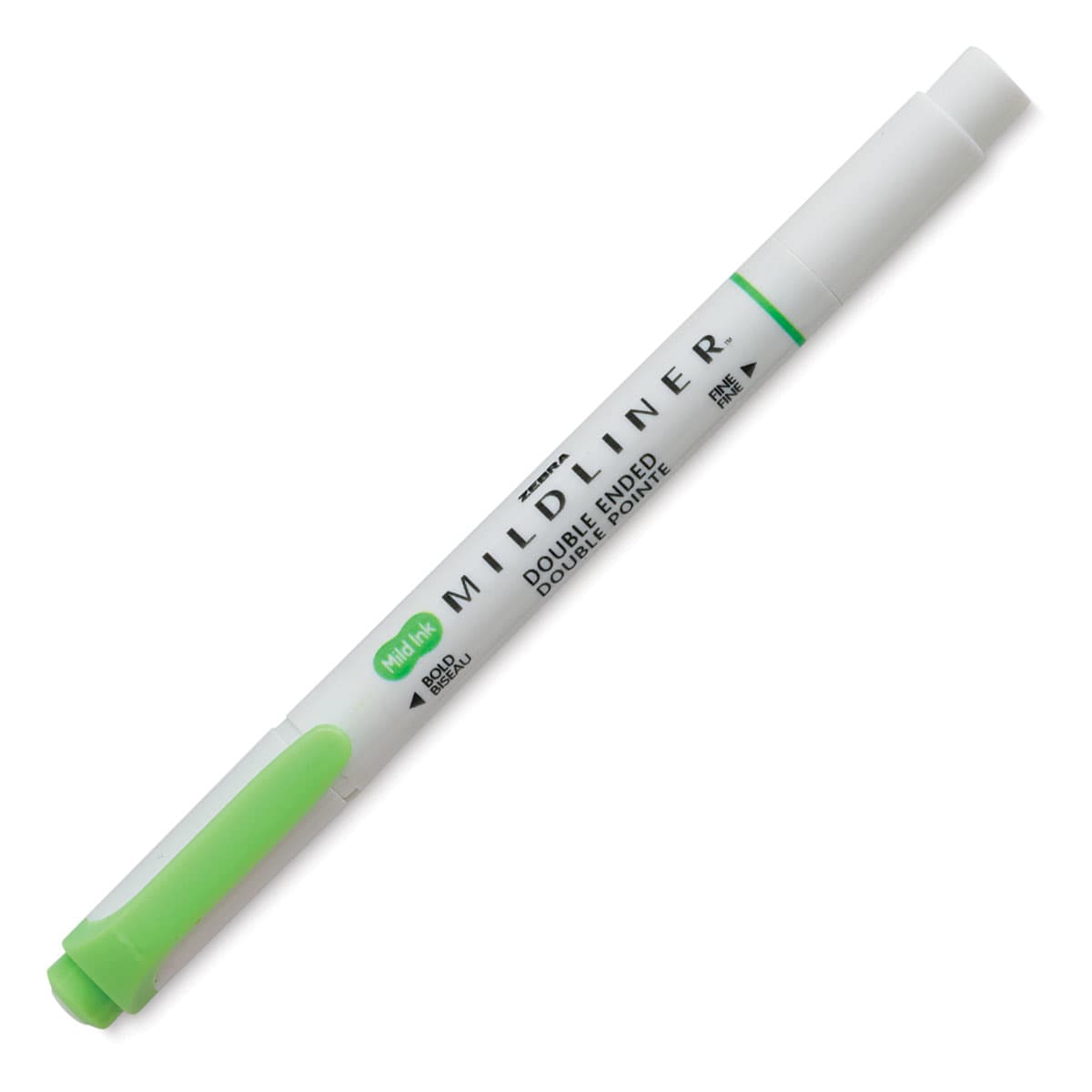 Zebra Mildliner Double Ended Creative Marker - Green