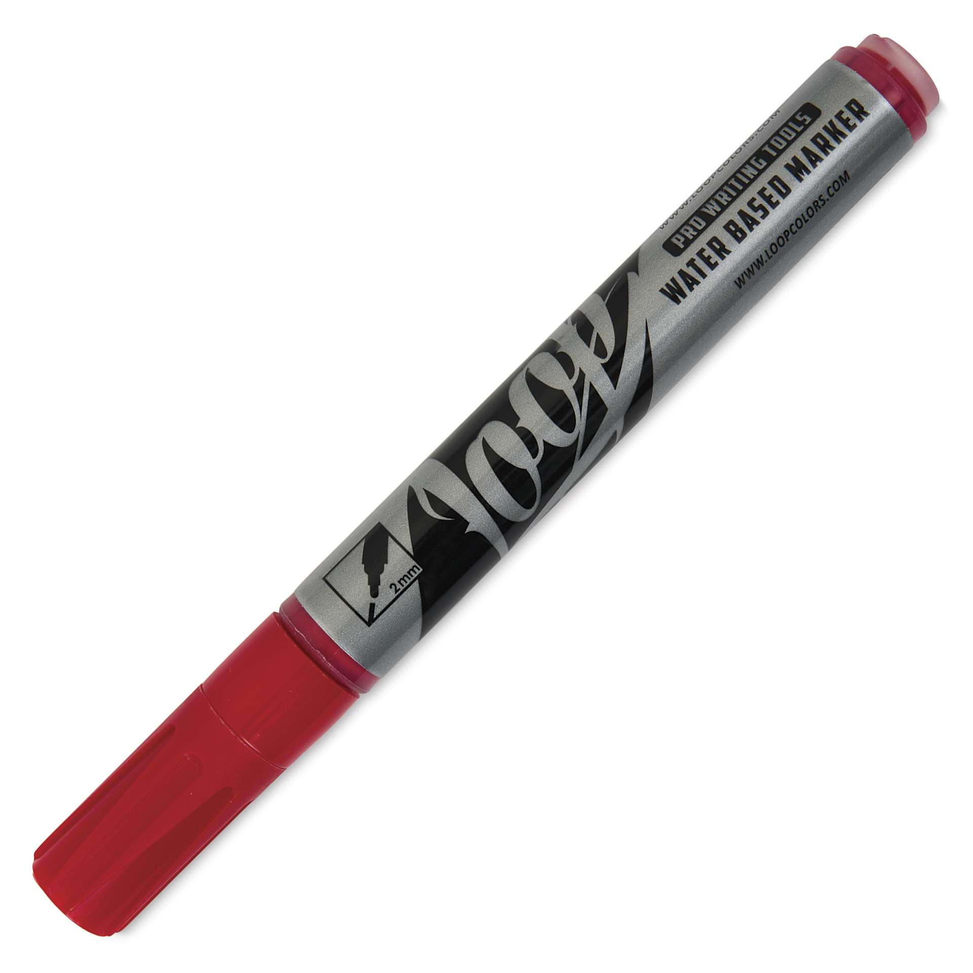 Loop Water-Based Acrylic Marker - Brighton, 2 mm, cap on