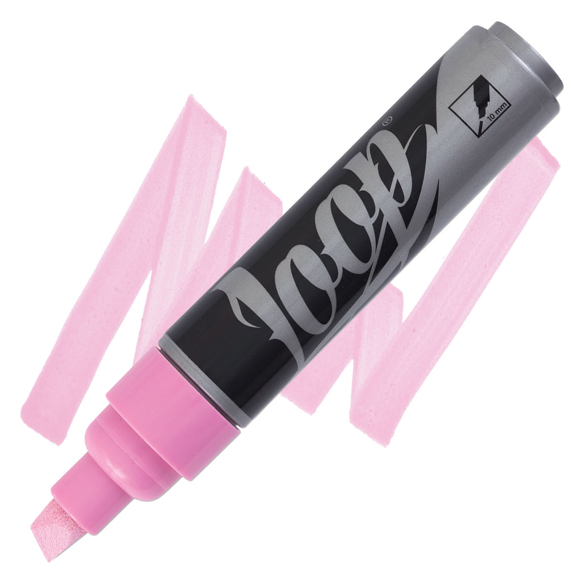 Loop Water-Based Acrylic Marker - Limerick, 10 mm marker and swatch