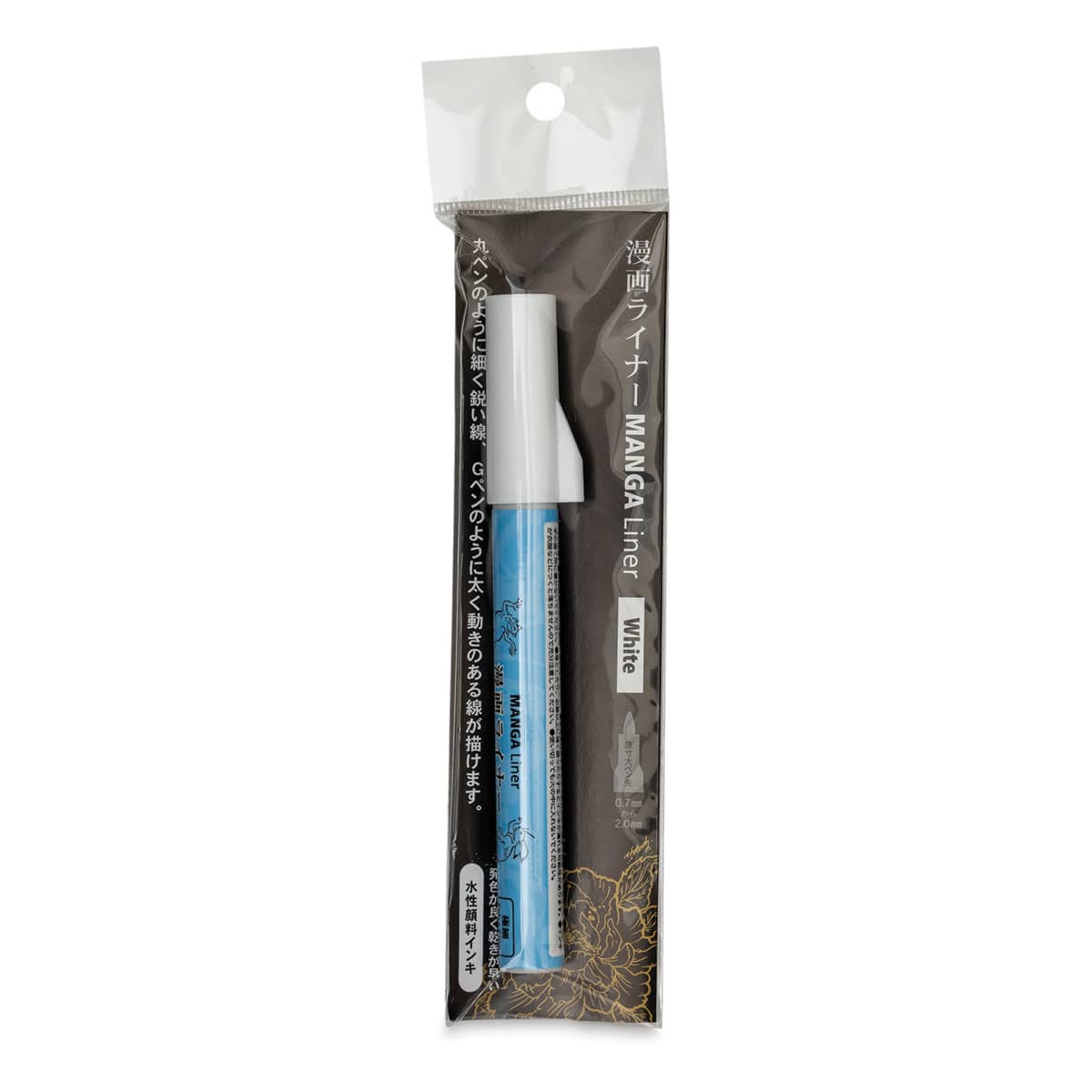 Aitoh Manga Liner Pen - White (in package)