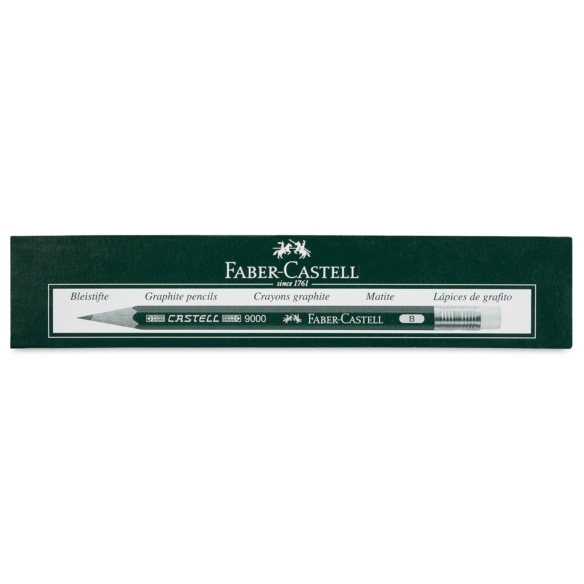 Faber-Castell 9000 Perfect Pencil - Pkg of 3 Refills, front of the packaging Faber-Castell 9000 Perfect Pencil - Pkg of 3 Refills, front of the packaging