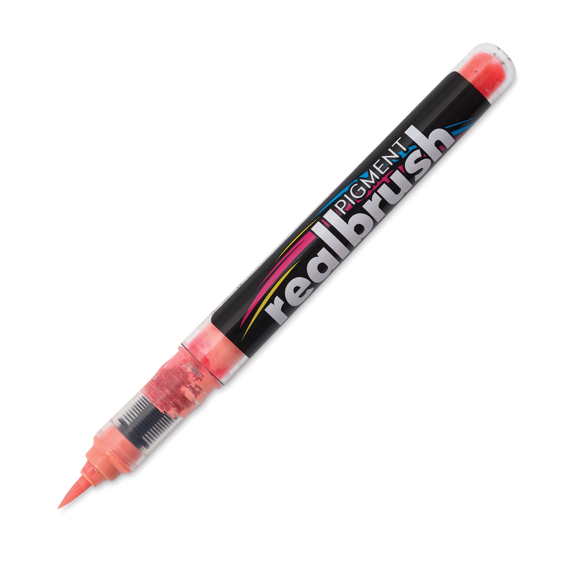 Karin Realbrush Pigment Marker - Salmon Pink, cap off