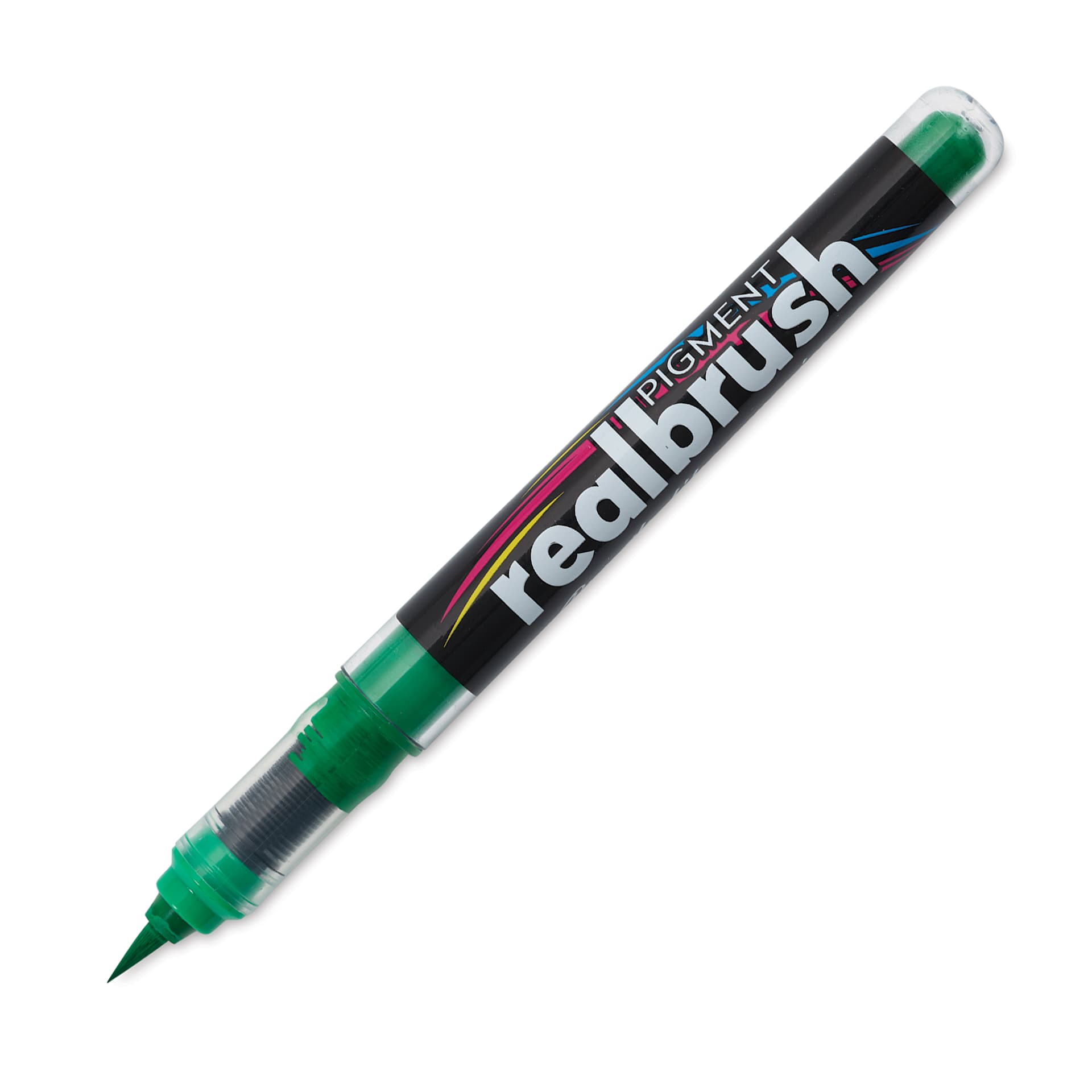Karin Realbrush Pigment Marker - Green, cap off