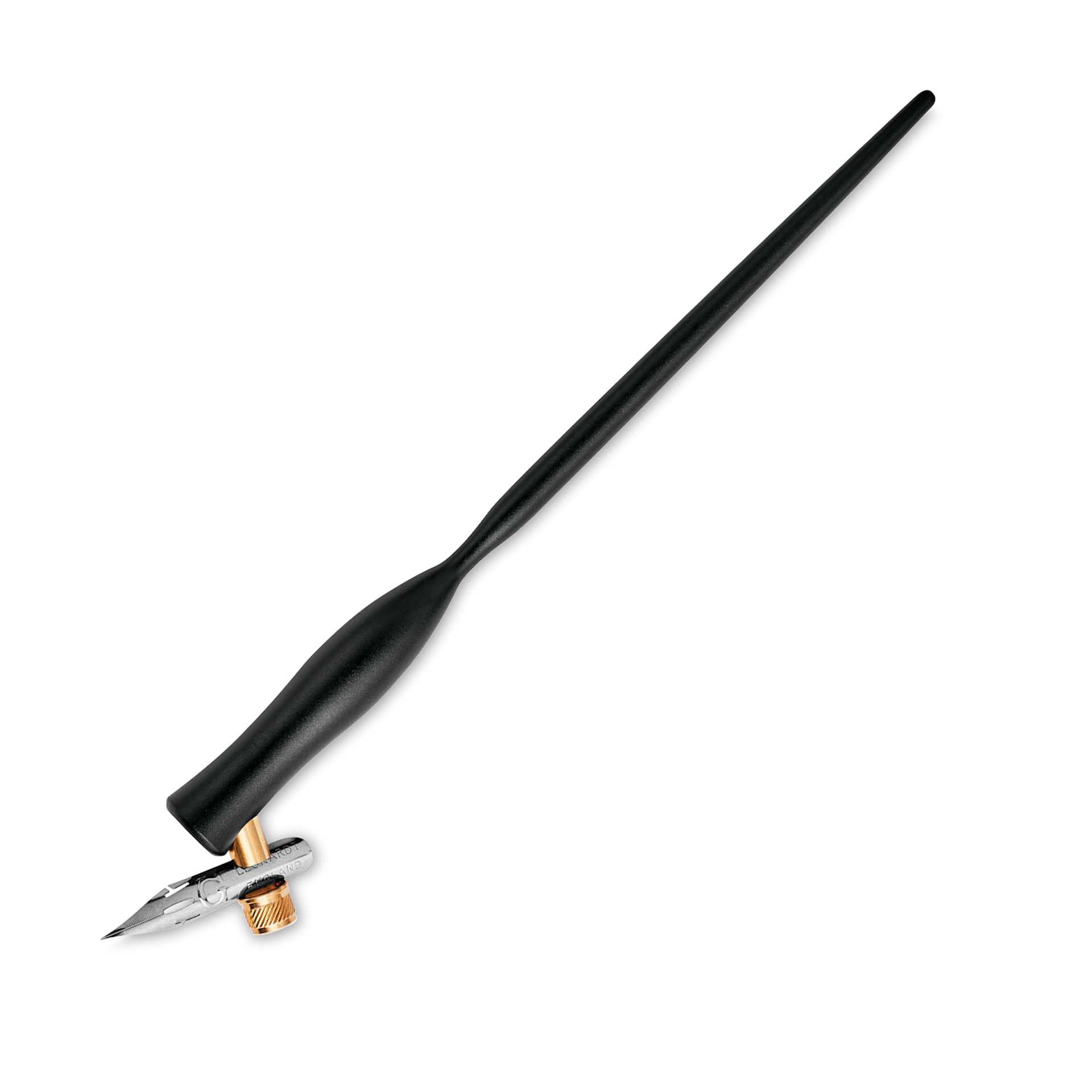 Tom's Studio Flourish Oblique Calligraphy Dip Pen - Black, out of packaging