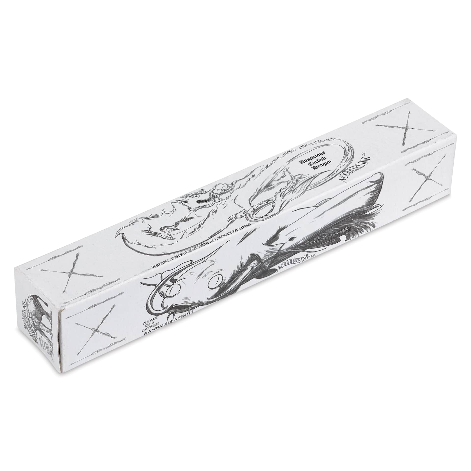 Noodler's Ink Ahab Brush Pen - Clear, packaging box