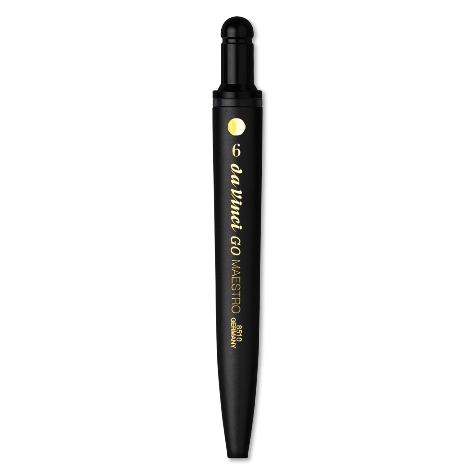 Da Vinci Go Maestro Travel Brush - Round, Size 6, brush inside handle