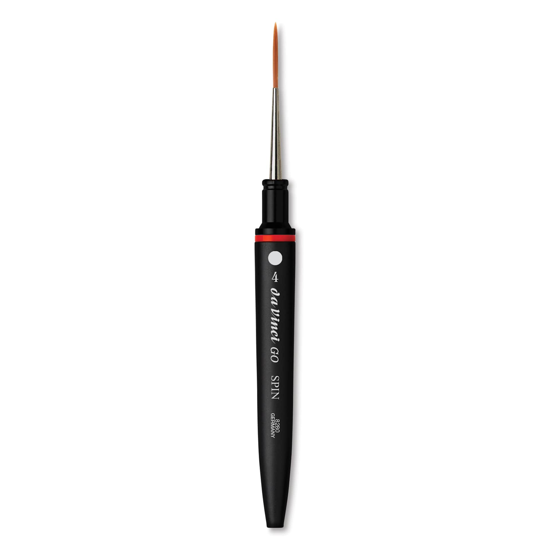 Da Vinci Go Spin Travel Brush - Rigger, Size 4