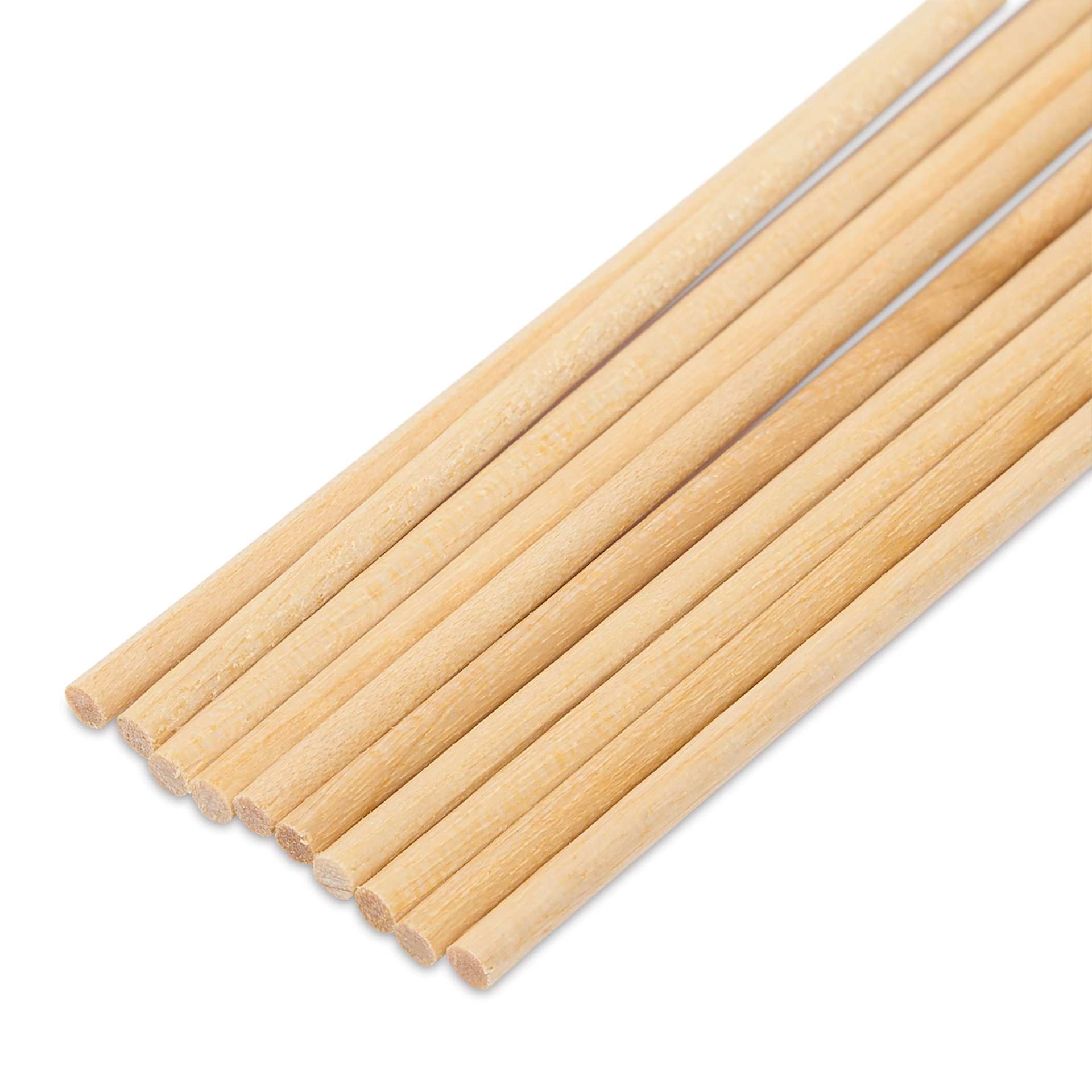 Bud Nosen Dowel Rods - 1/16" x 12", Pkg of 10, close-up