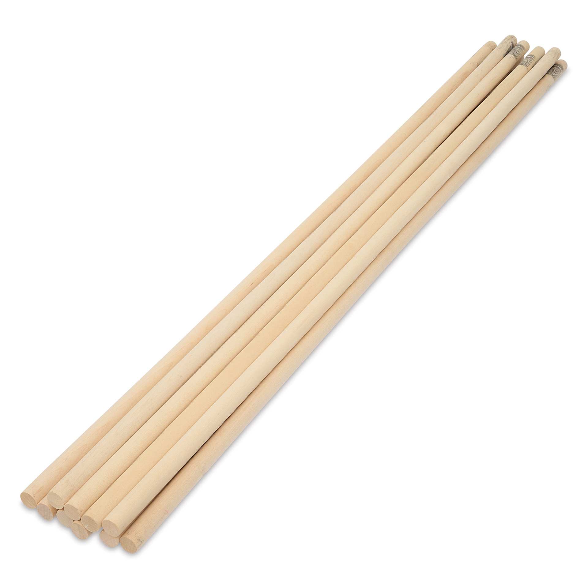 Bud Nosen Dowel Rods - 5/8" x 36", Pkg of 10