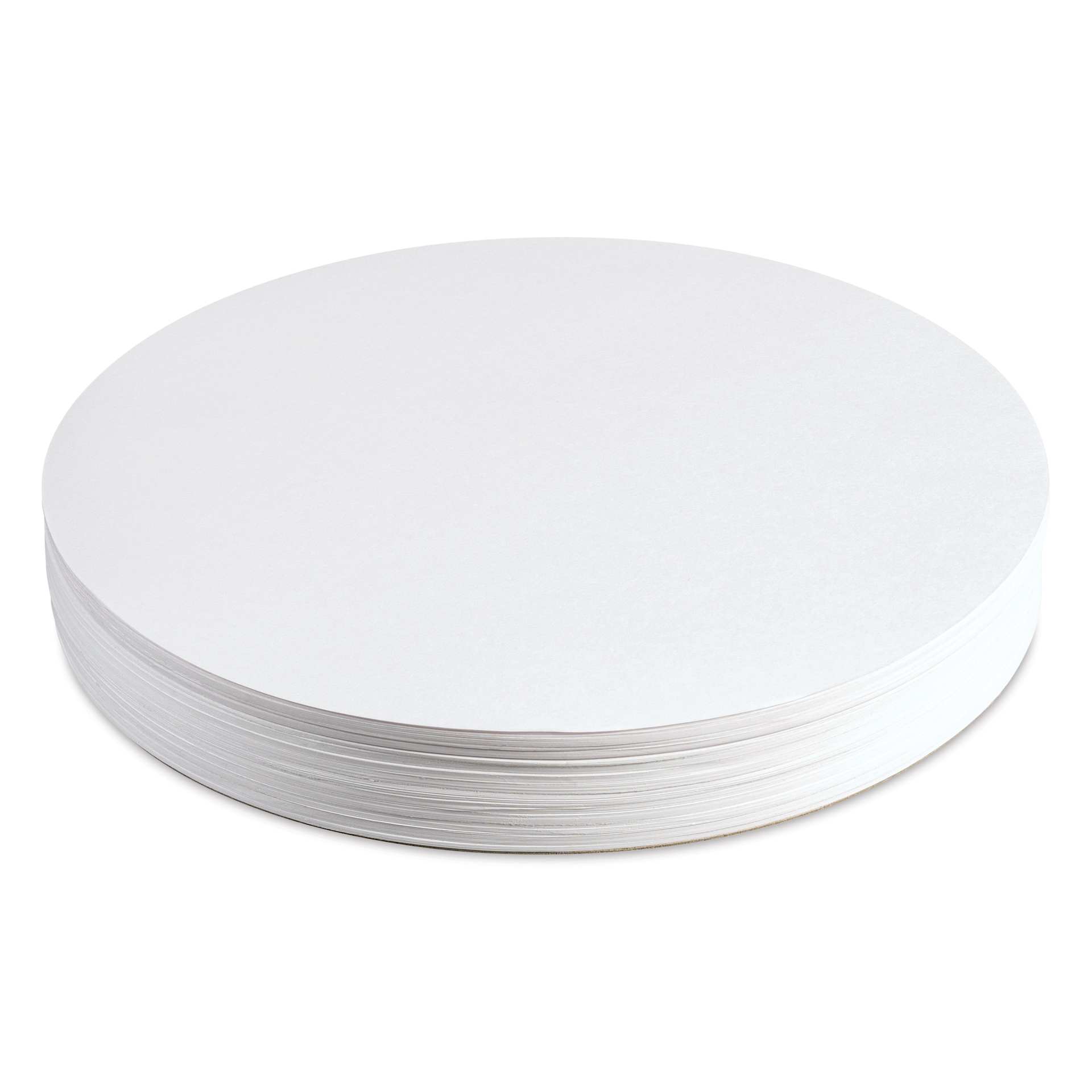 Prang Mixed Media Paper Circles - 9", Pkg of 200, out of packaging