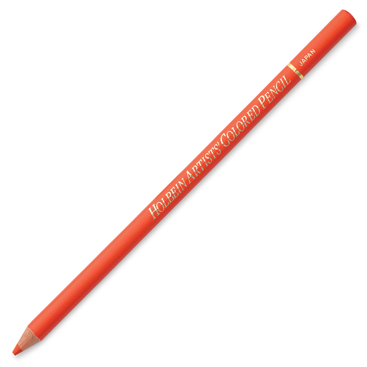 Holbein Artists' Colored Pencil - Vermilion, OP046 (back)