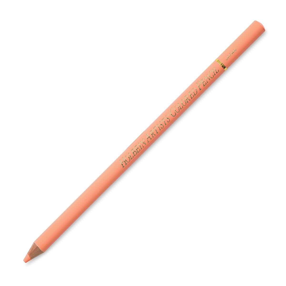 Holbein Artists' Colored Pencil - Salmon Pink, OP028 (back)