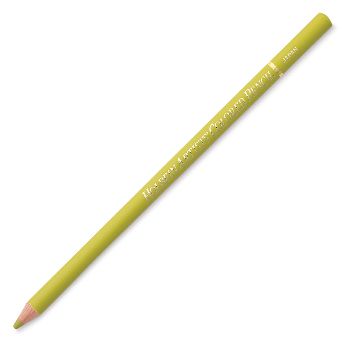 Holbein Artists' Colored Pencil - Olive Yellow, OP198 (back)
