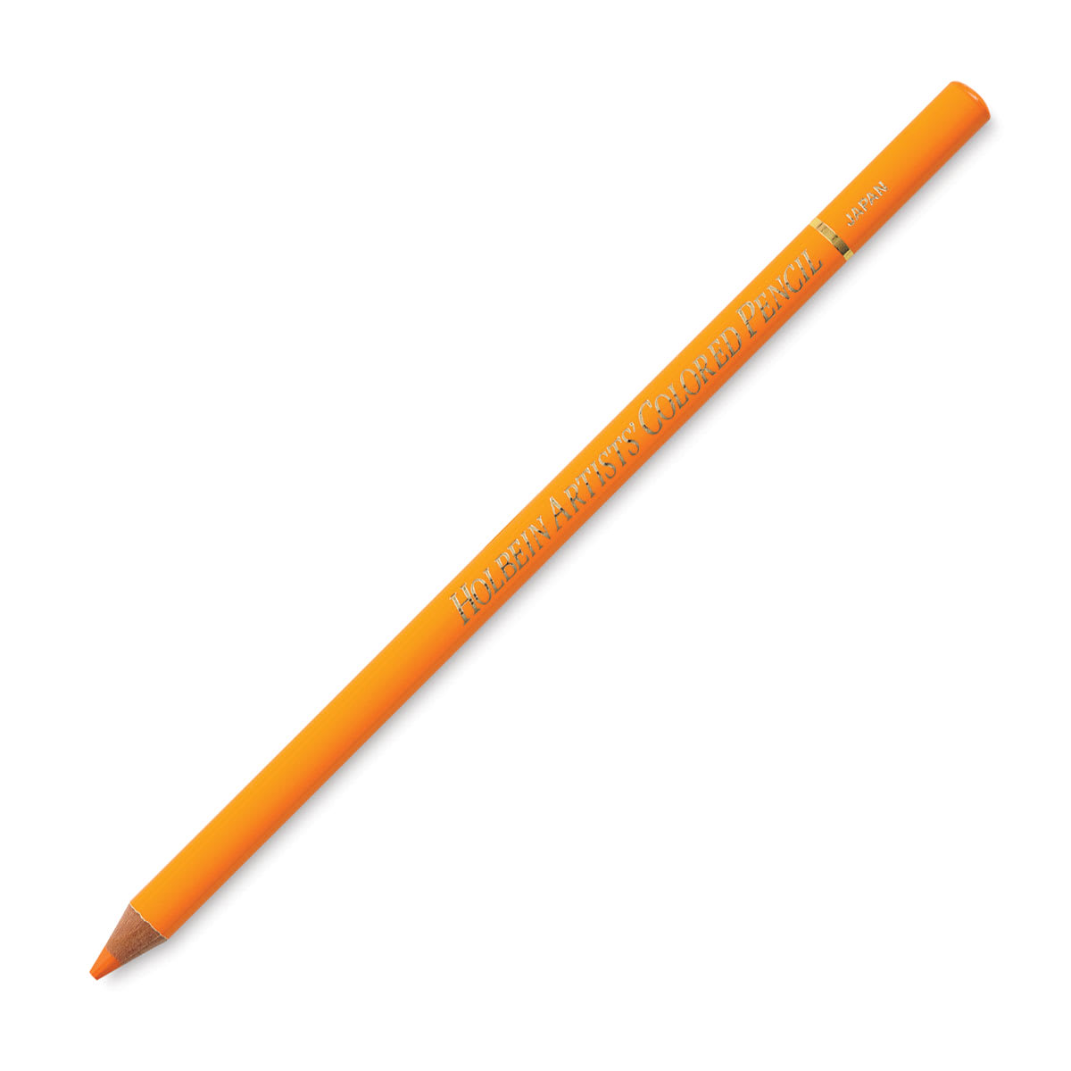 Holbein Artists' Colored Pencil - Tangerine, OP140 back