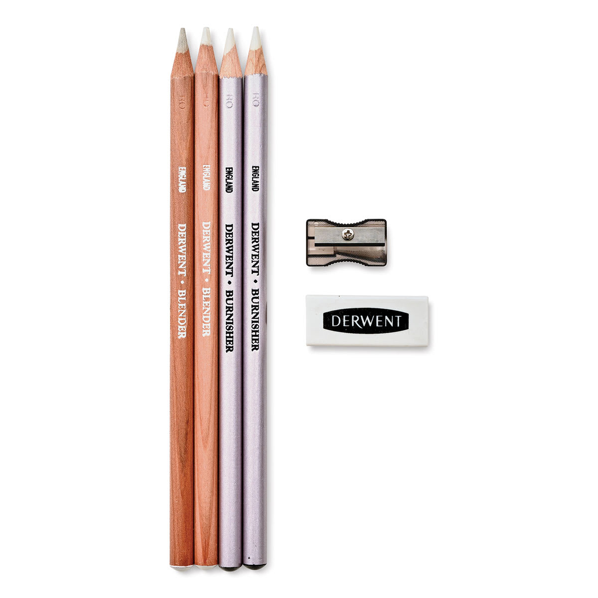 Derwent Burnisher and Blender Pencils - Set of 6