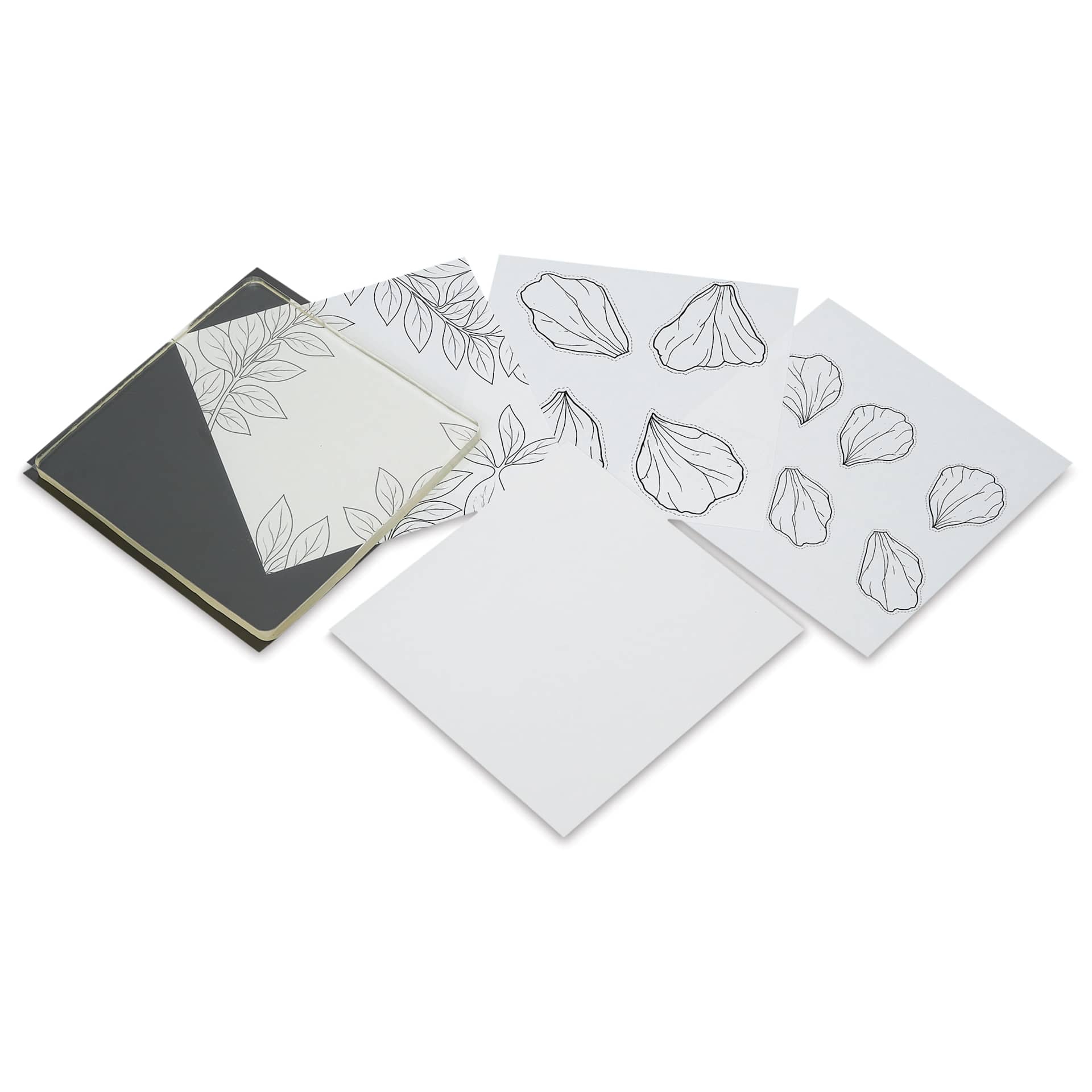 Gelli Arts Print & Collage Studio Set - Blush Bloom