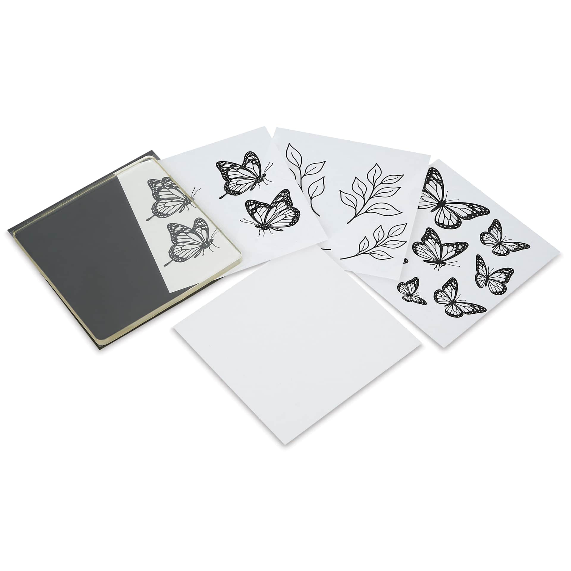 Gelli Arts Print & Collage Studio Set - Wings In Motion