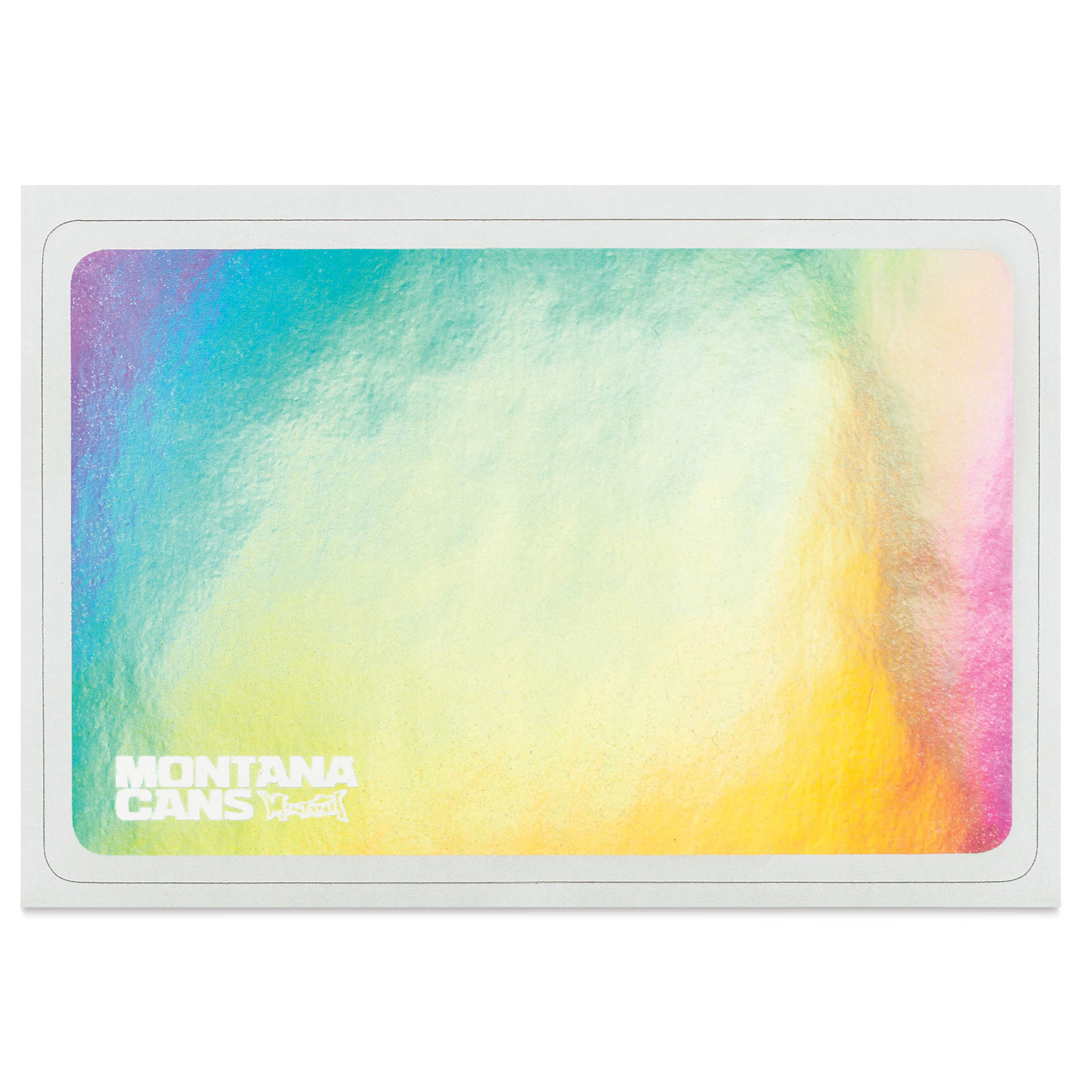 Montana Hologram Eggshell Stickers - Pkg of 50, single sticker