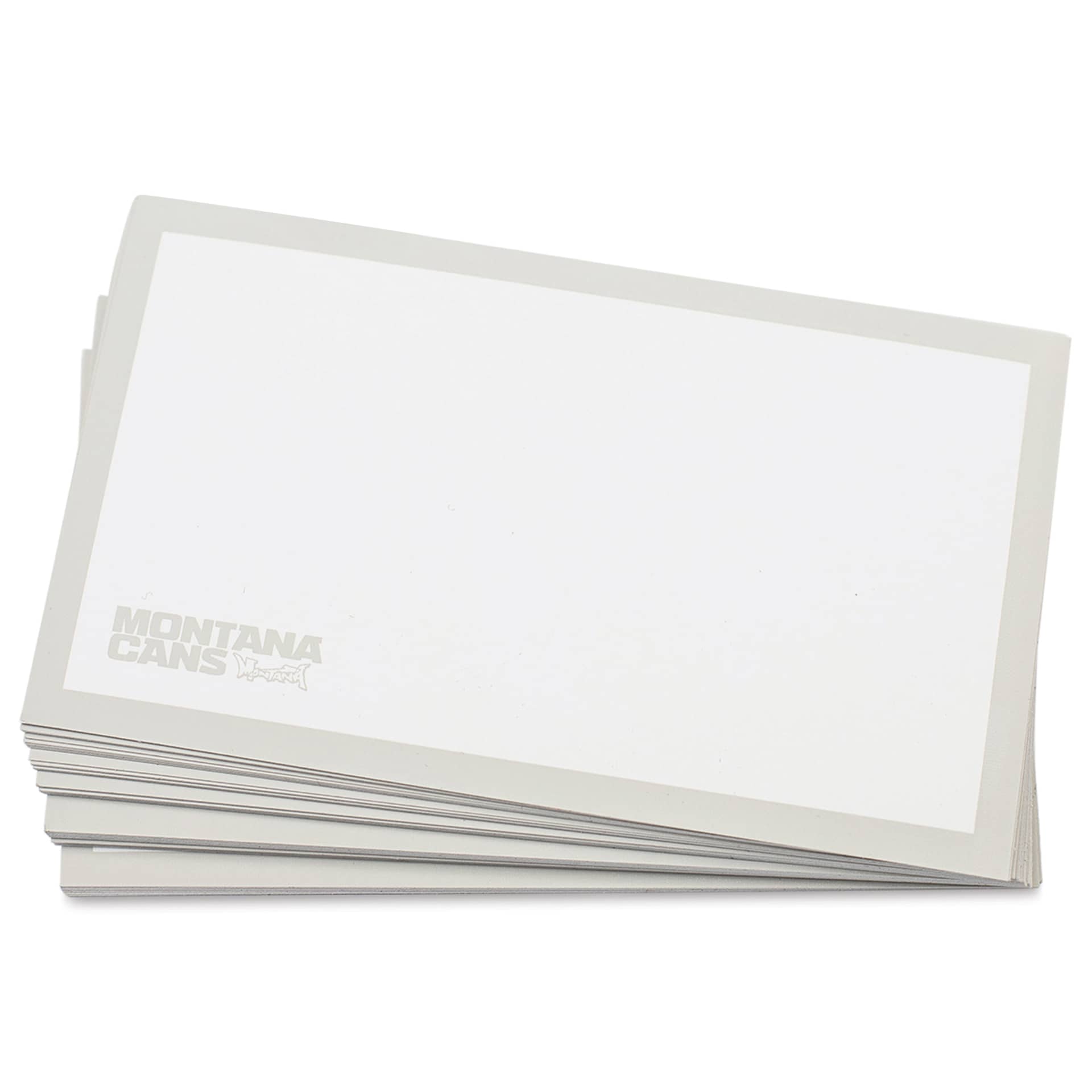 Montana Eggshell Stickers - White, Pkg of 50