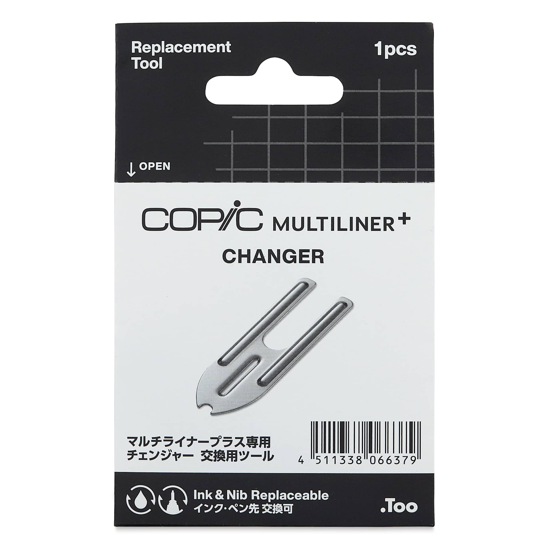 Copic Multiliner Plus Changer Replacement Tool, front of packaging