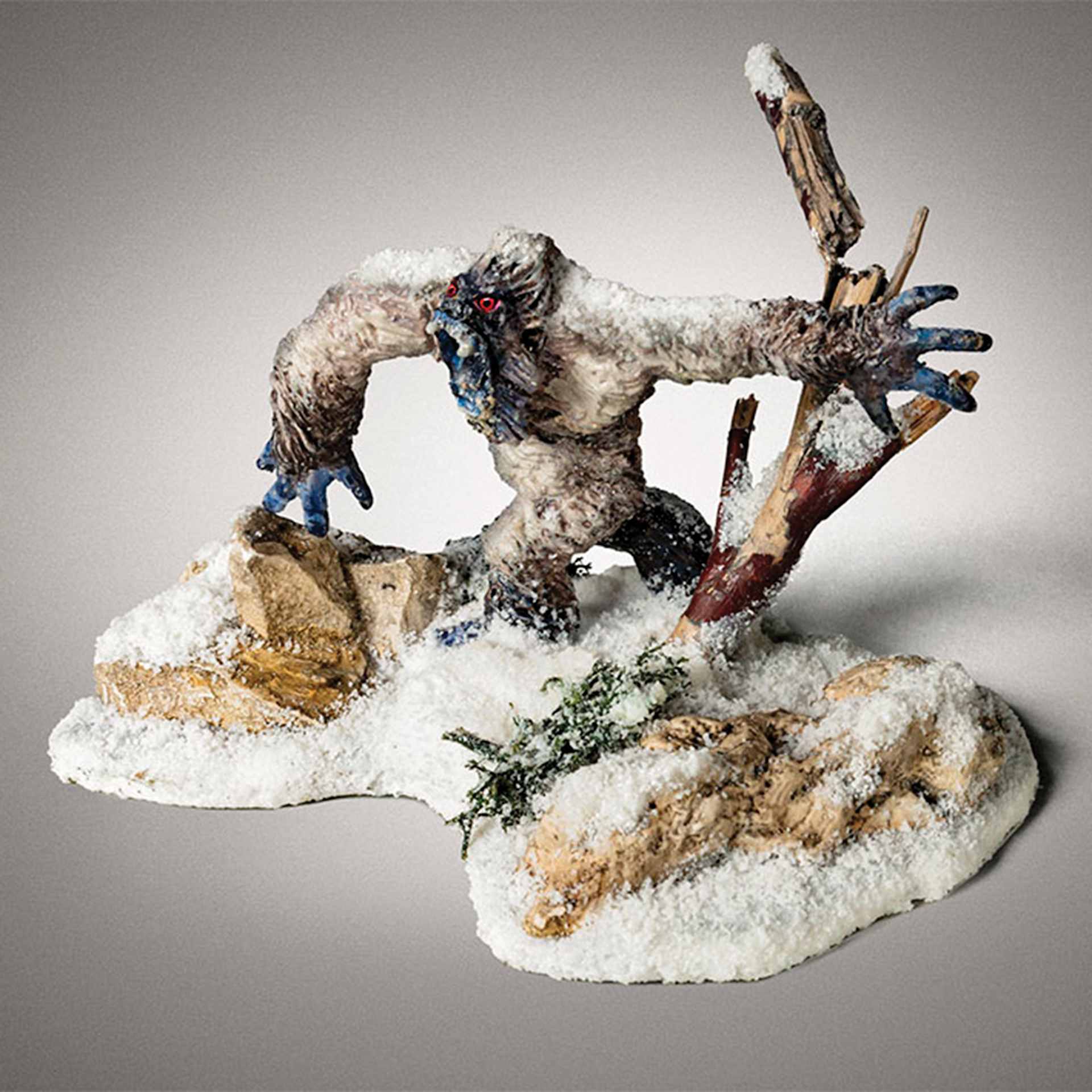 All Game Terrain Base Layer - Snow, used with yeti