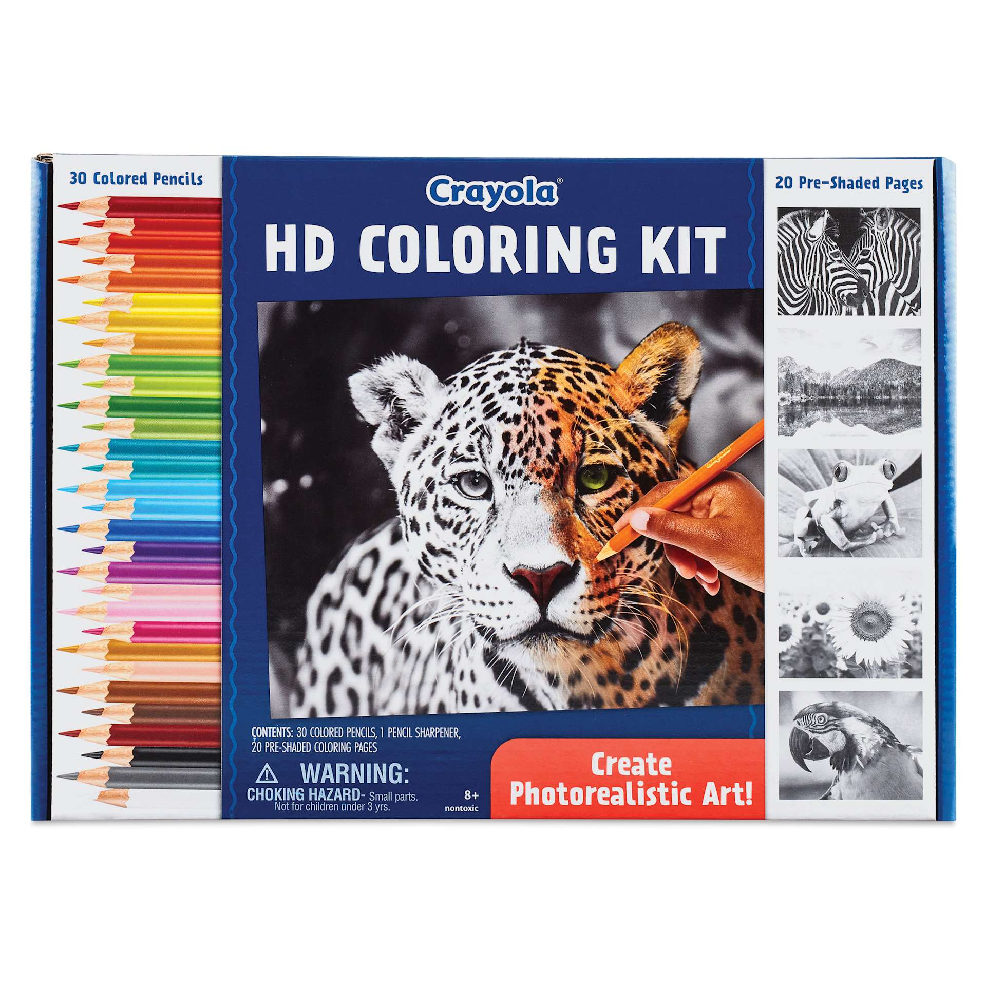 Crayola HD Coloring Kit - front of packaging