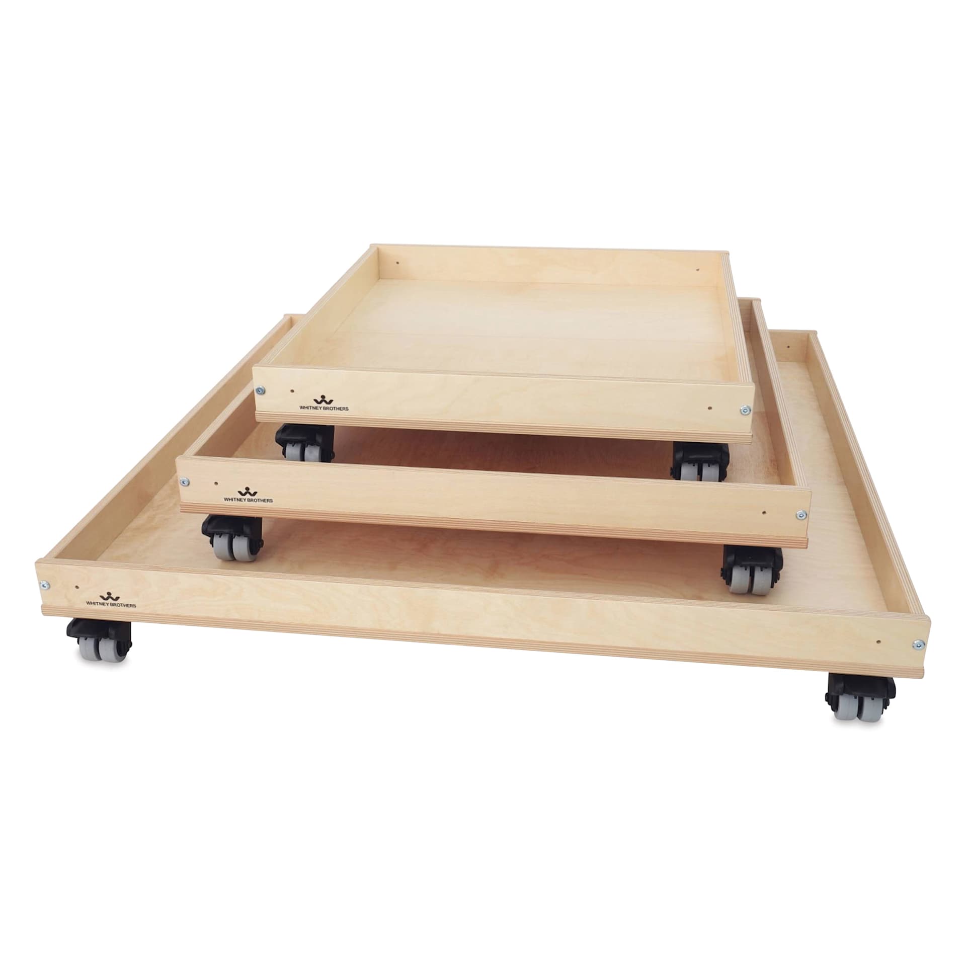 Whitney Brothers Cube Caddy, stacked 