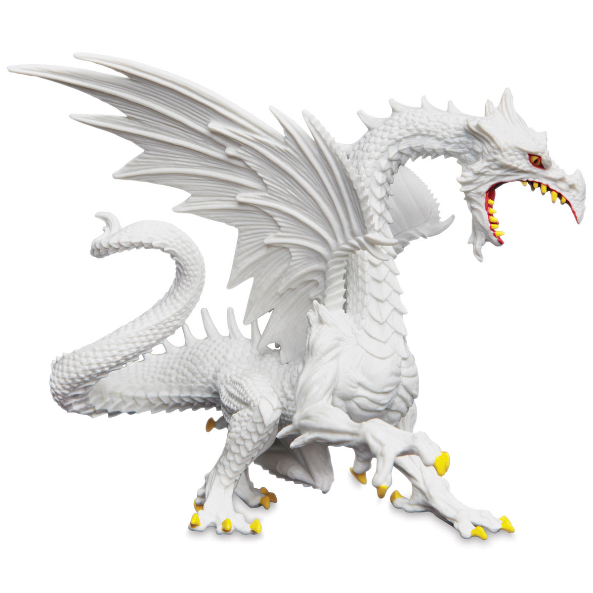 Safari LTD Glow in the Dark Snow Dragon, Mythical Animal Figurine