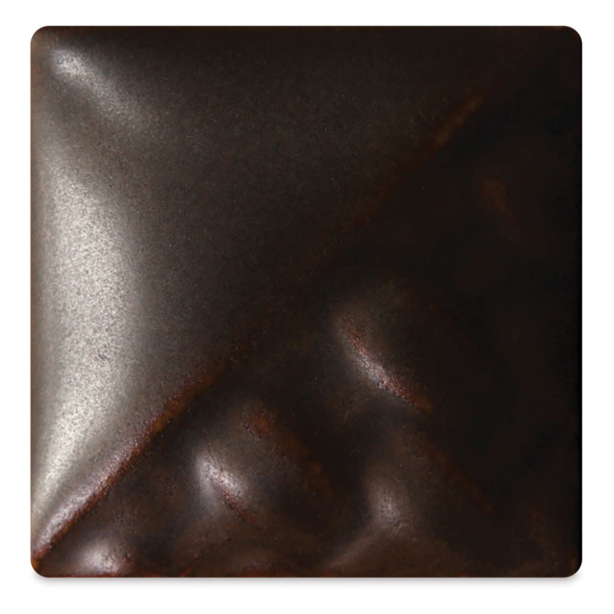 Mayco Stoneware Matte Glaze - Black Walnut - fired at cone 6 oxidation
