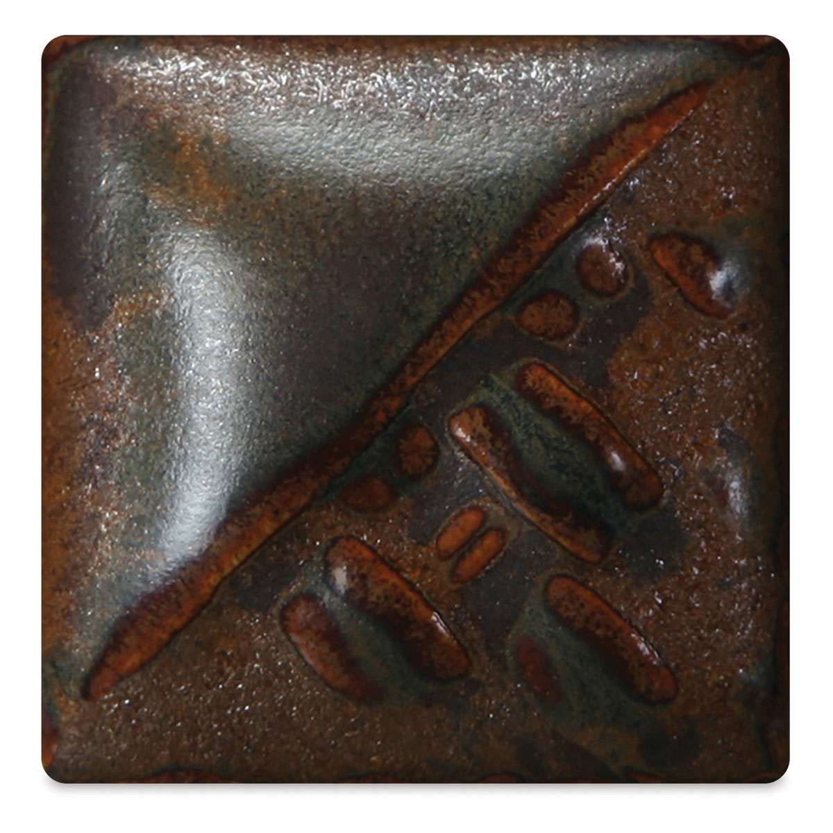 Mayco Stoneware Matte Glaze - Rusted Iron - fired at cone 6 oxidation