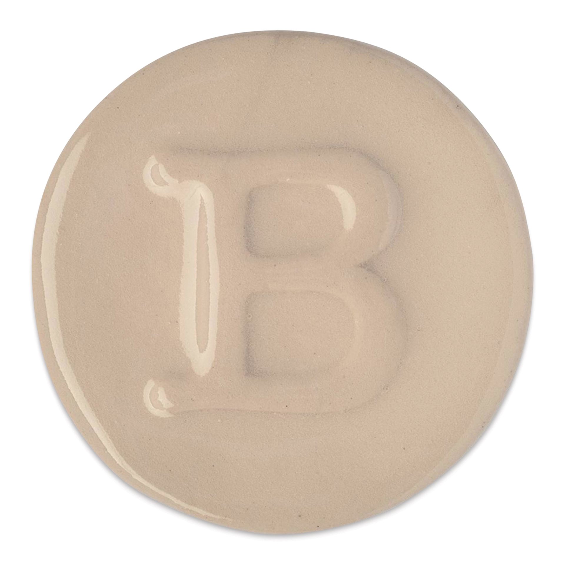 Botz Pro Glaze - Transparent, 800 ml sample fired to 1150°C / 2102°F