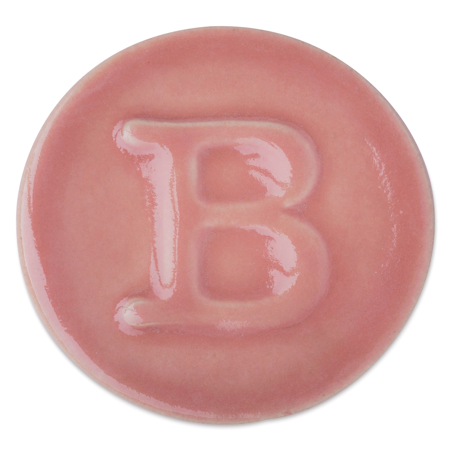Botz Pro Glaze - Pearl Pink, 800 ml sample fired to 1150°C / 2102°F