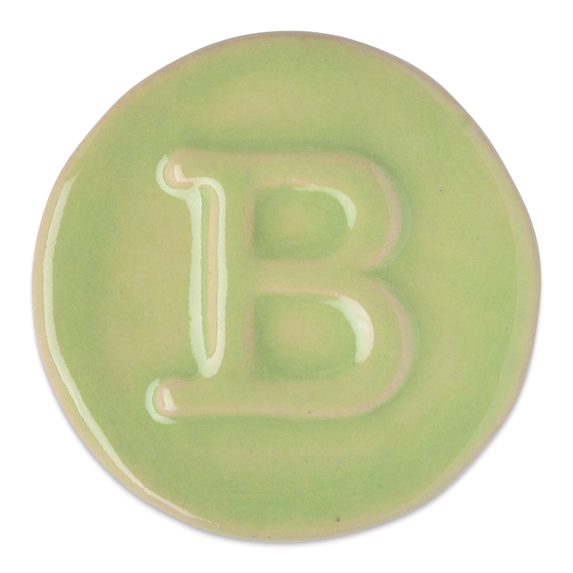 Botz Pro Glaze - Heliodor, 800 ml sample fired to 1150°C / 2102°F