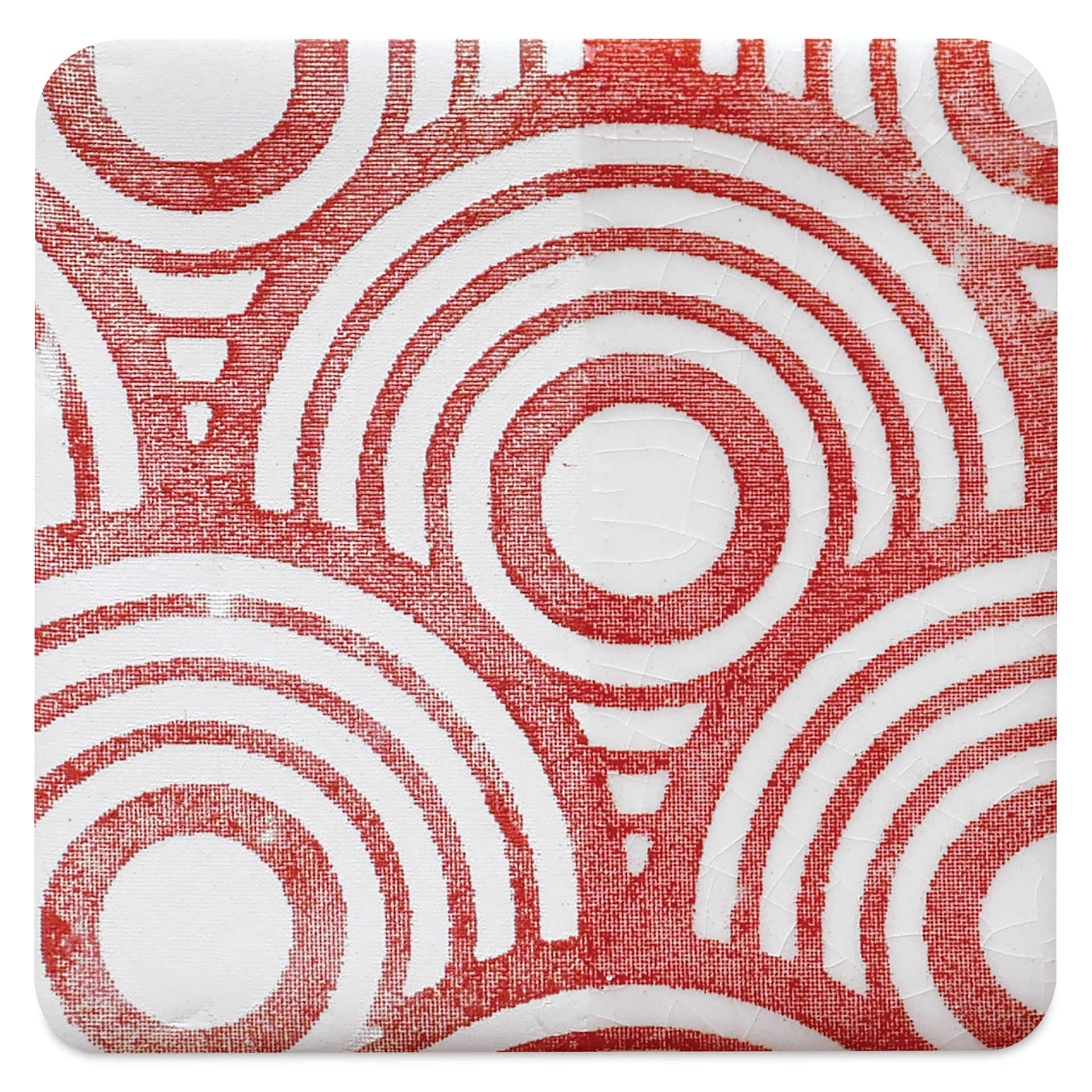 Amaco Ceramic Printing Ink - Bright Red, 8 oz fired to cone 05 oxidation