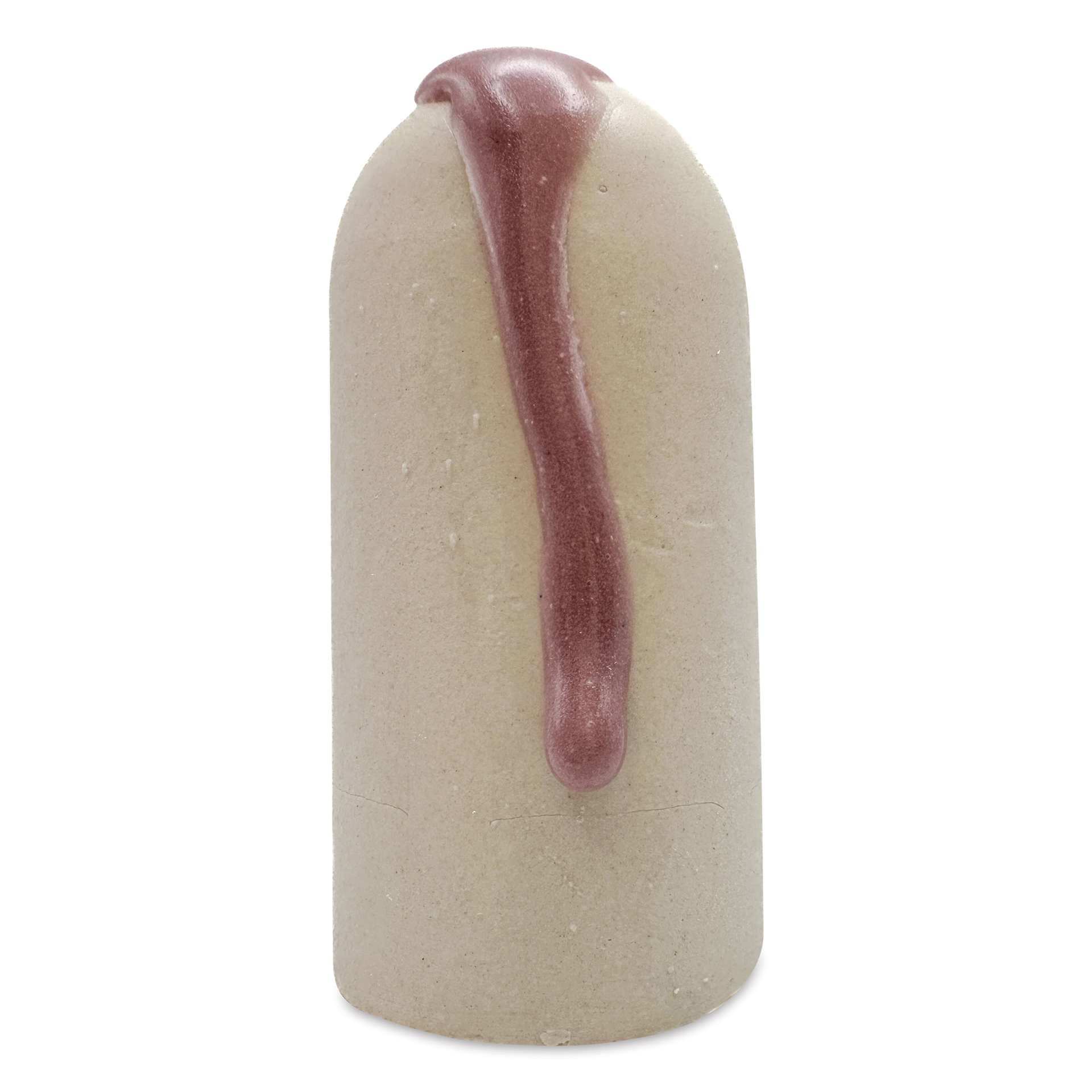 Ritual Glaze Melt Gloop Glaze - Pastel Purple - finished example
