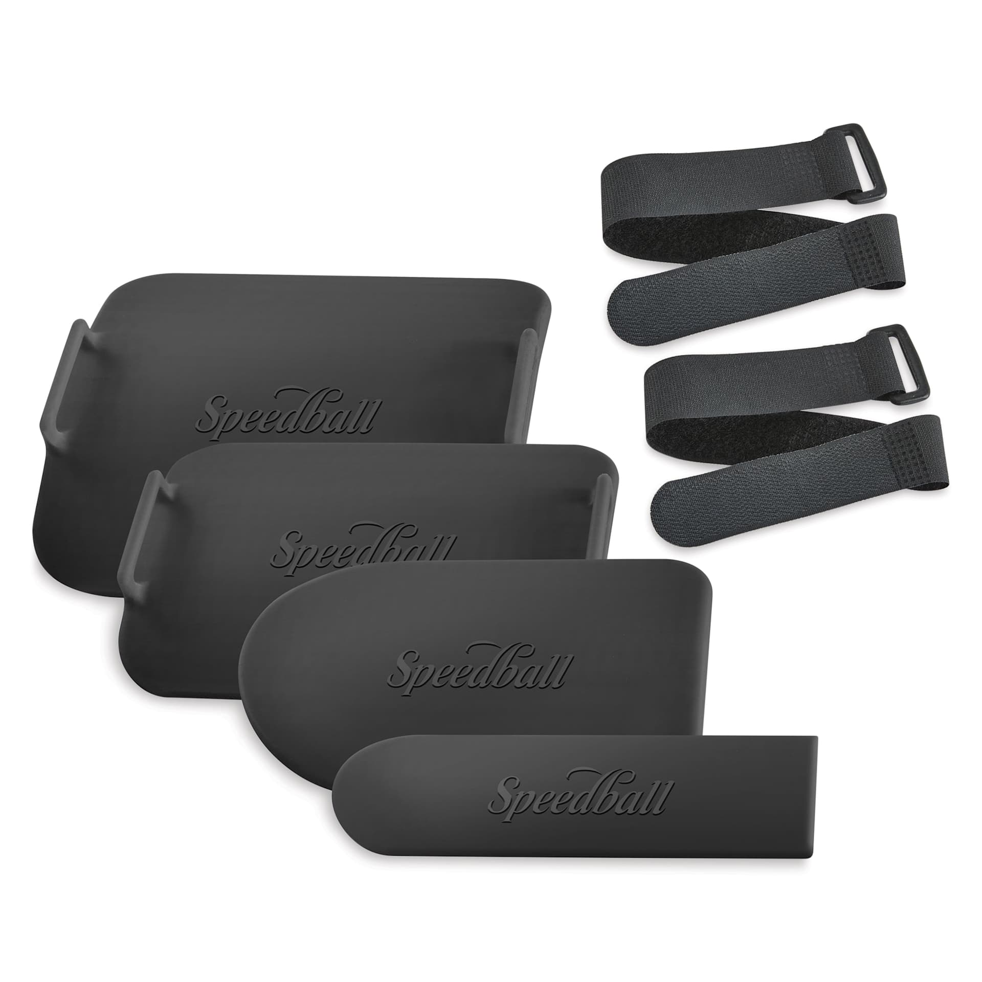 Speedball Boss Ribs Clay Centering Kit - Set of 6, Black