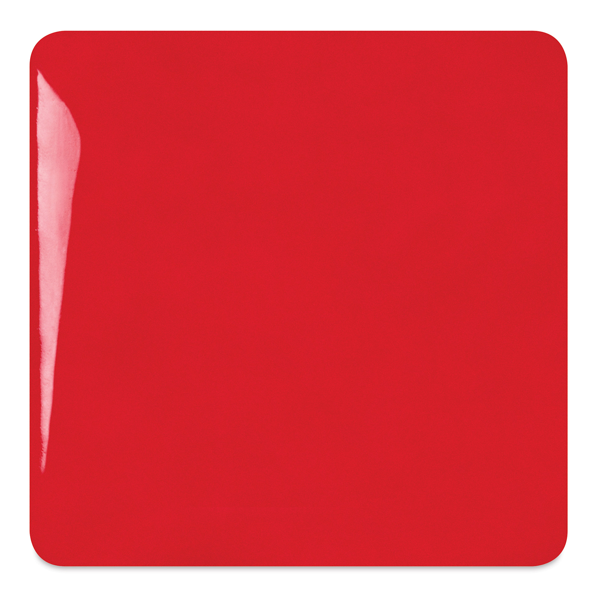 Speedball Studio Plus Glaze - Cherry Crush, 16 oz fired to cone 6 oxidation