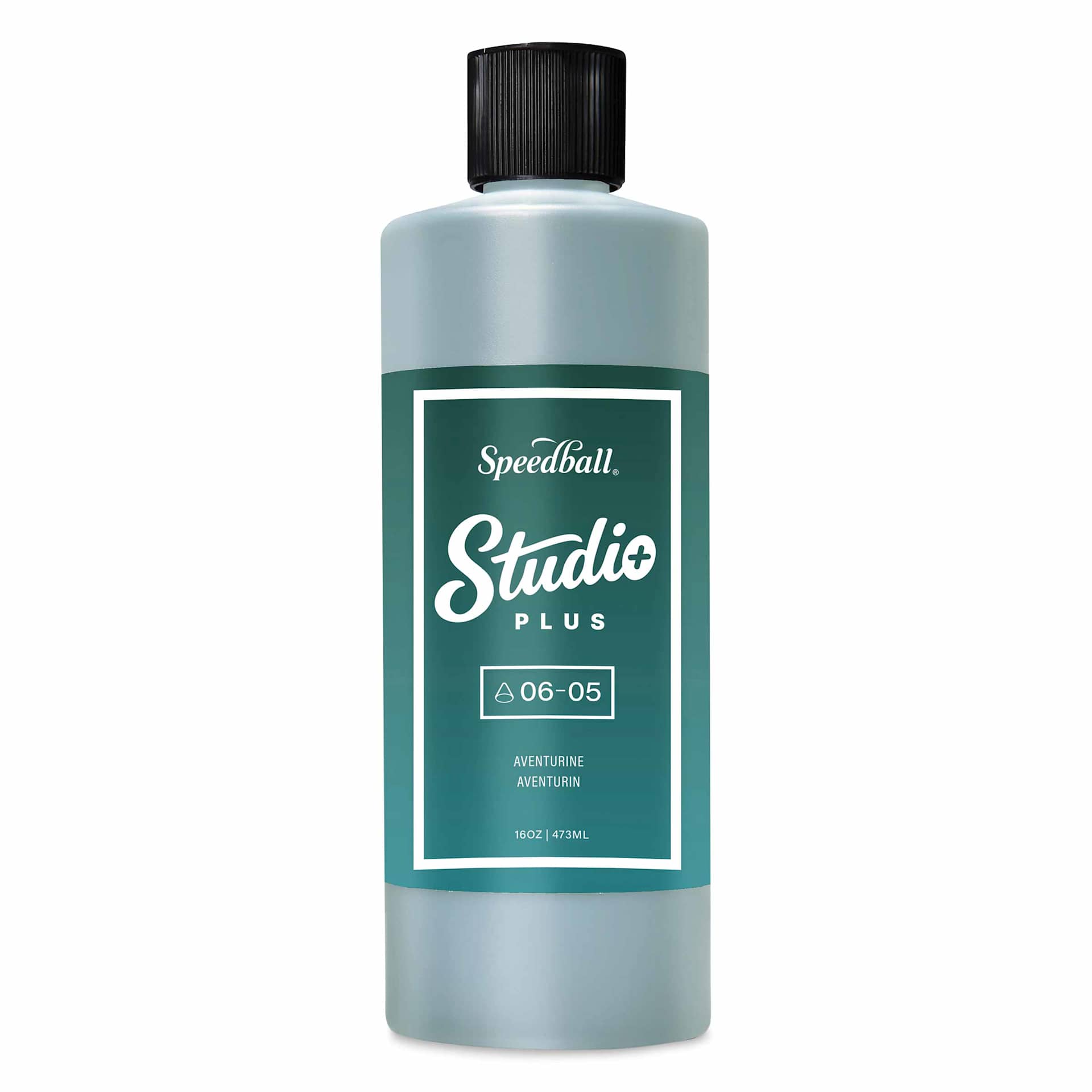 Speedball Studio Plus Glaze - Aventurine, 16 oz