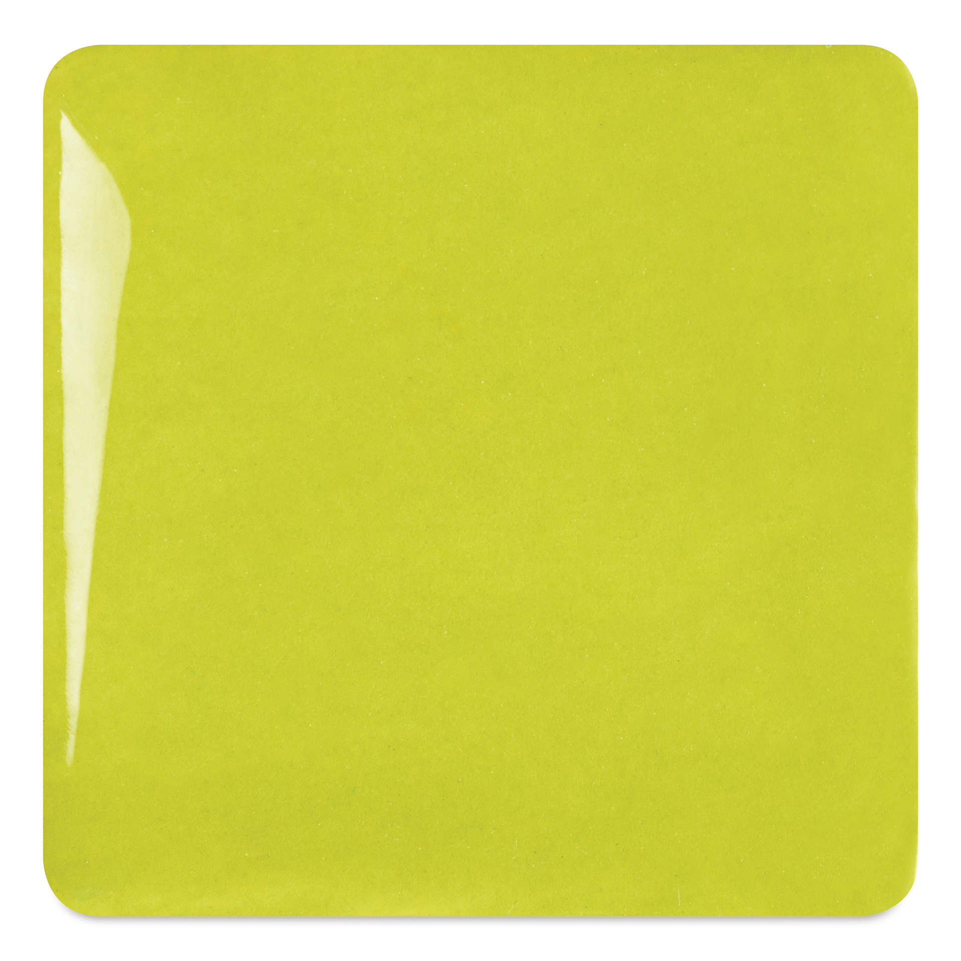 Speedball Studio Plus Glaze - Crisp Pear, 16 oz fired to cone 05 oxidation