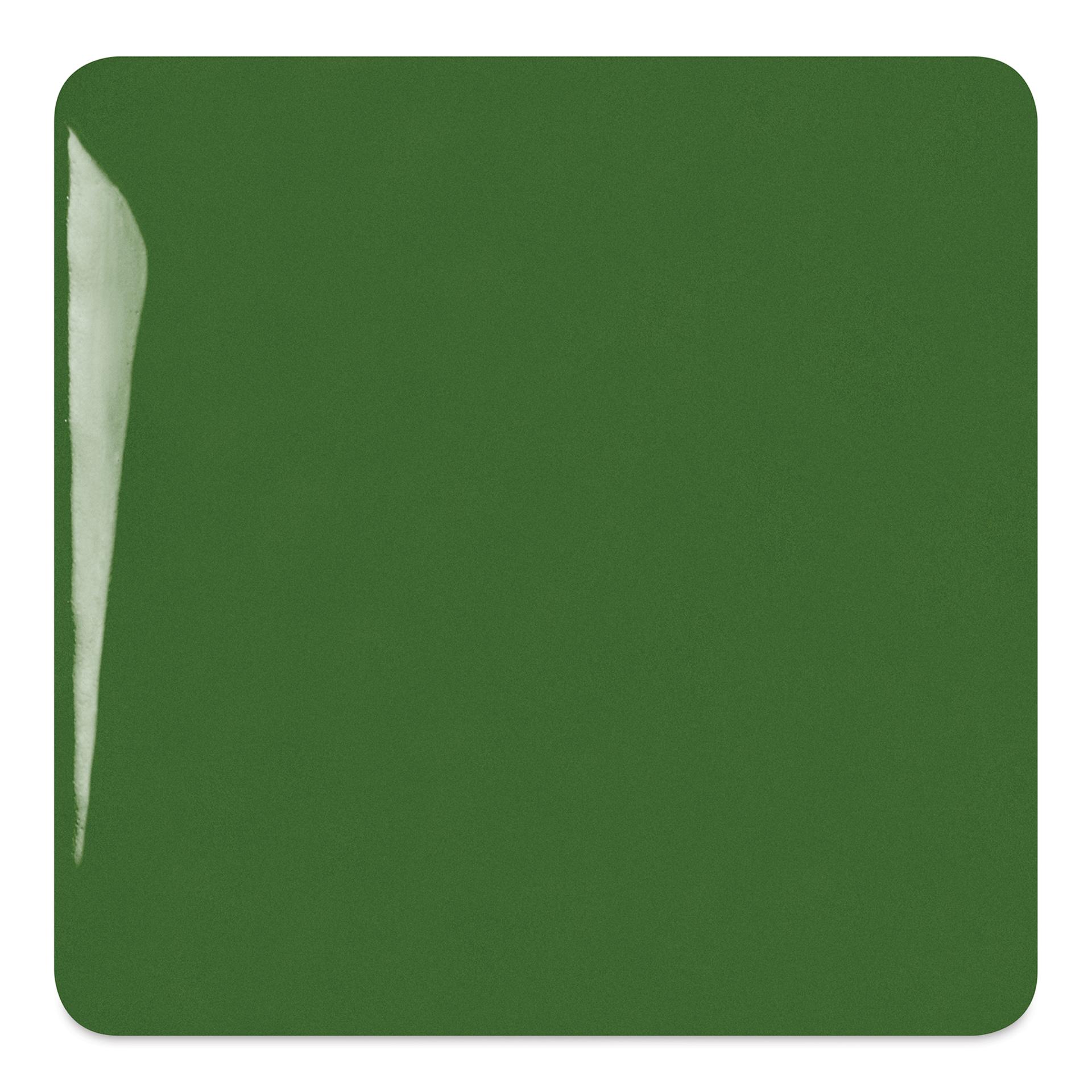 Speedball Studio Plus Glaze - Evergreen, 2 oz fired to cone 6 oxidation