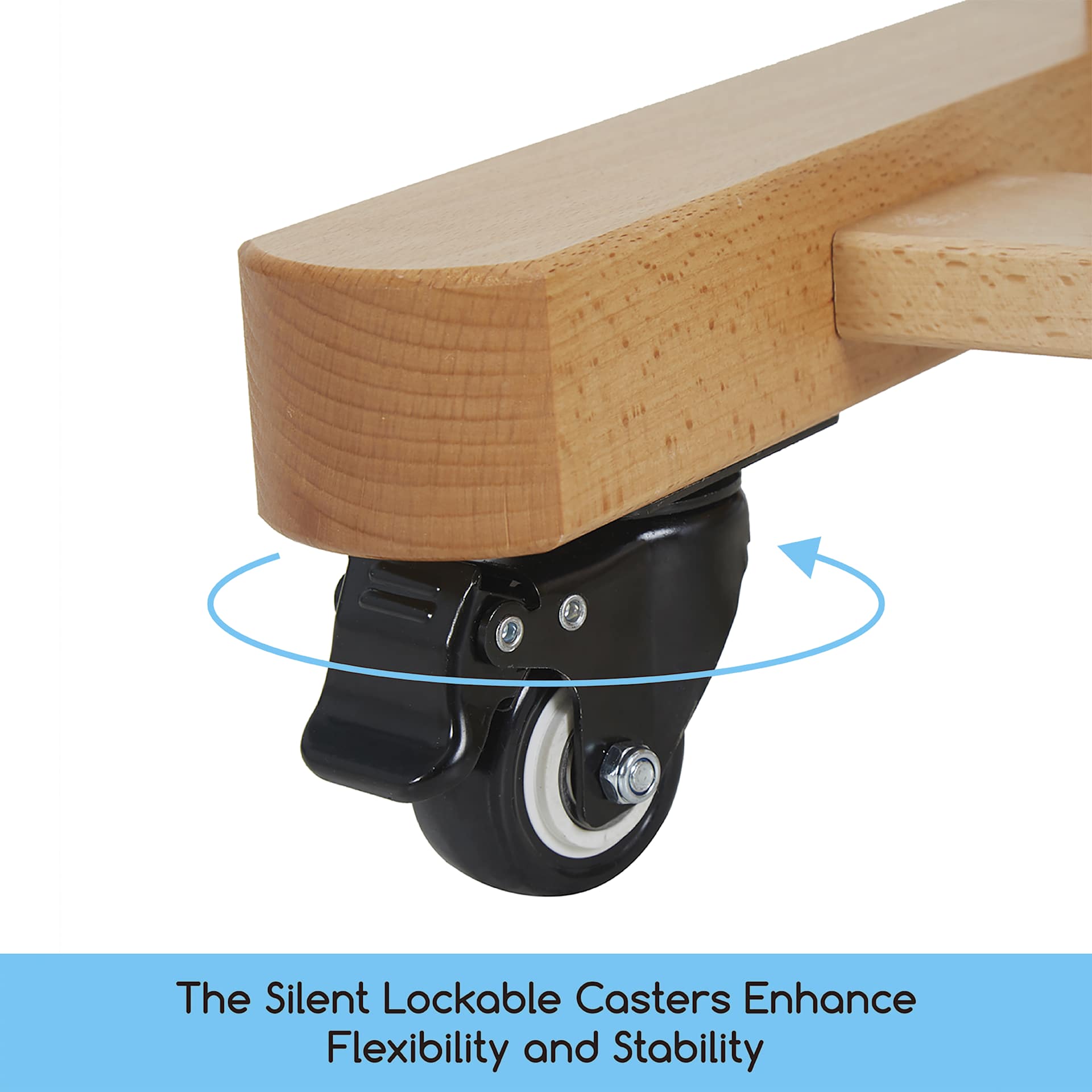 Meeden Deluxe Heavy-Duty Multi-Function Easel - 56" – 118” H - silent lockable casters