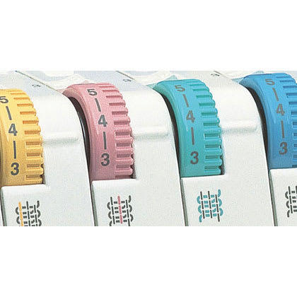 Brother 1034D Serger Machine, Color-coded Guides