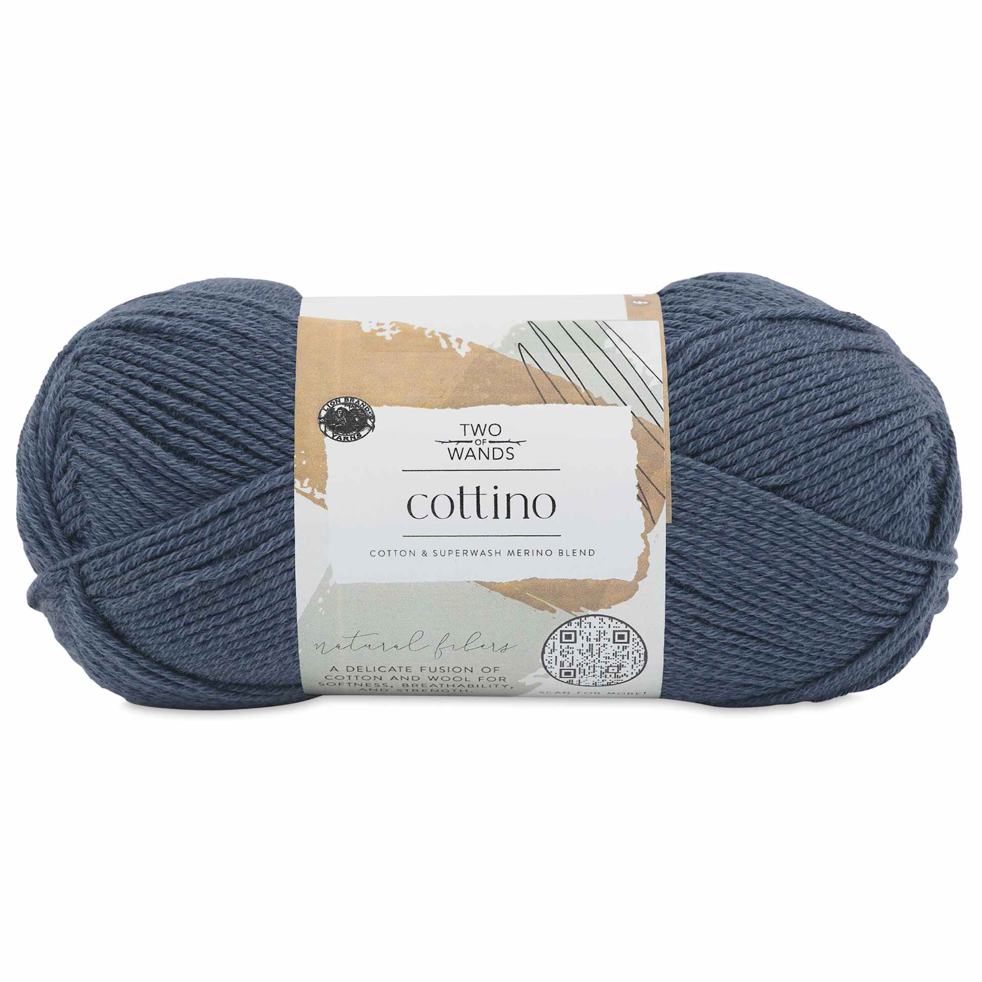 Lion Brand Cottino Yarn - Dusk, 3.5 oz